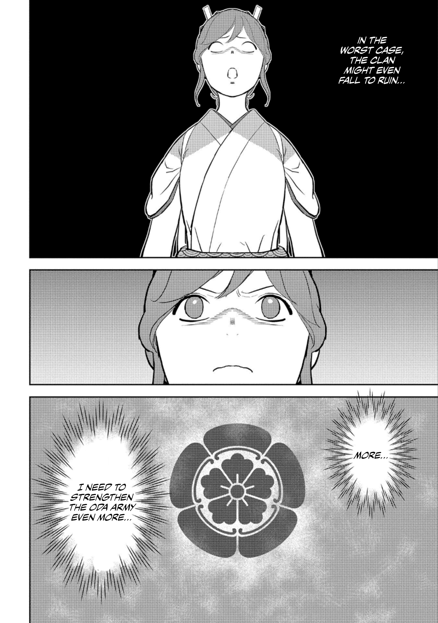 Sengoku Komachi Kurou Tan! Chapter 47 page 13 - Chapter 47: Determination