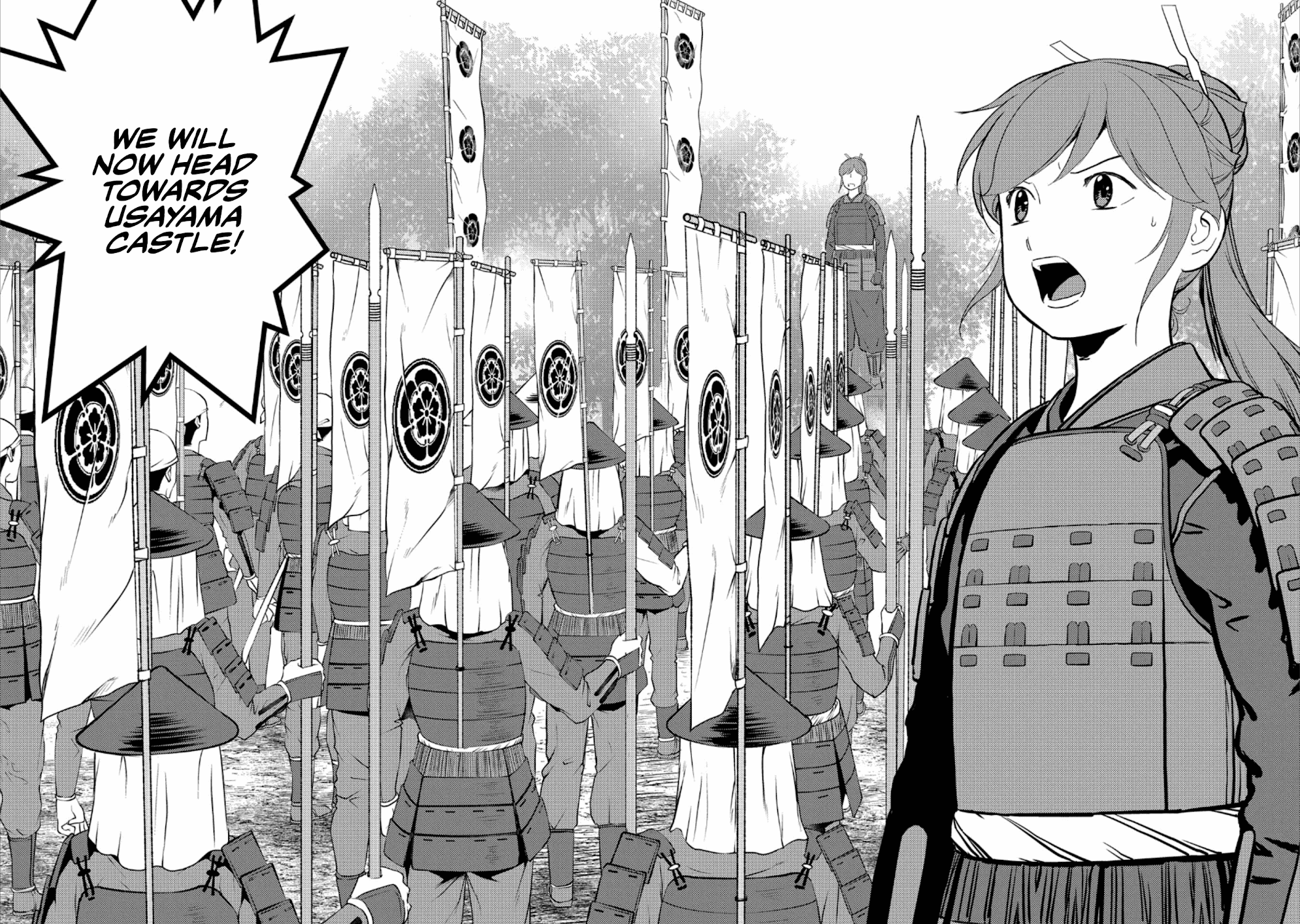 Sengoku Komachi Kurou Tan! Chapter 47 page 21 - Chapter 47: Determination