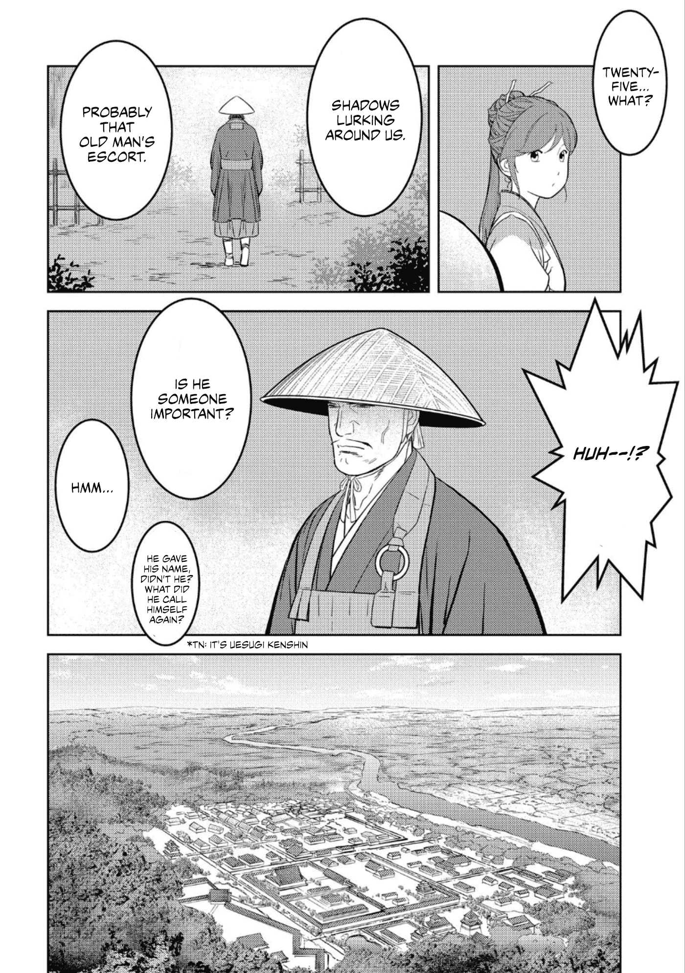 Sengoku Komachi Kurou Tan! Chapter 47 page 9 - Chapter 47: Determination
