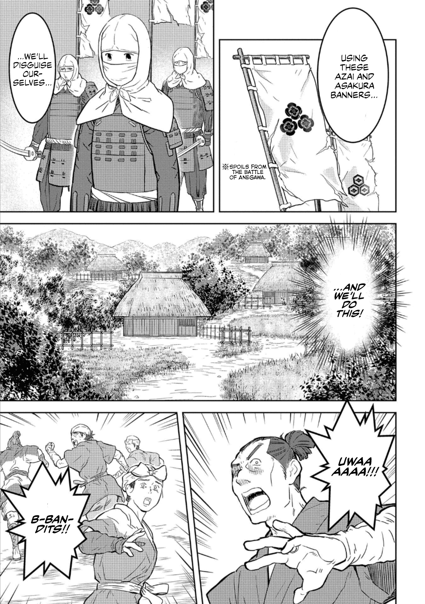 Sengoku Komachi Kurou Tan! Chapter 48 page 10 - Chapter 48: Surprise Attack
