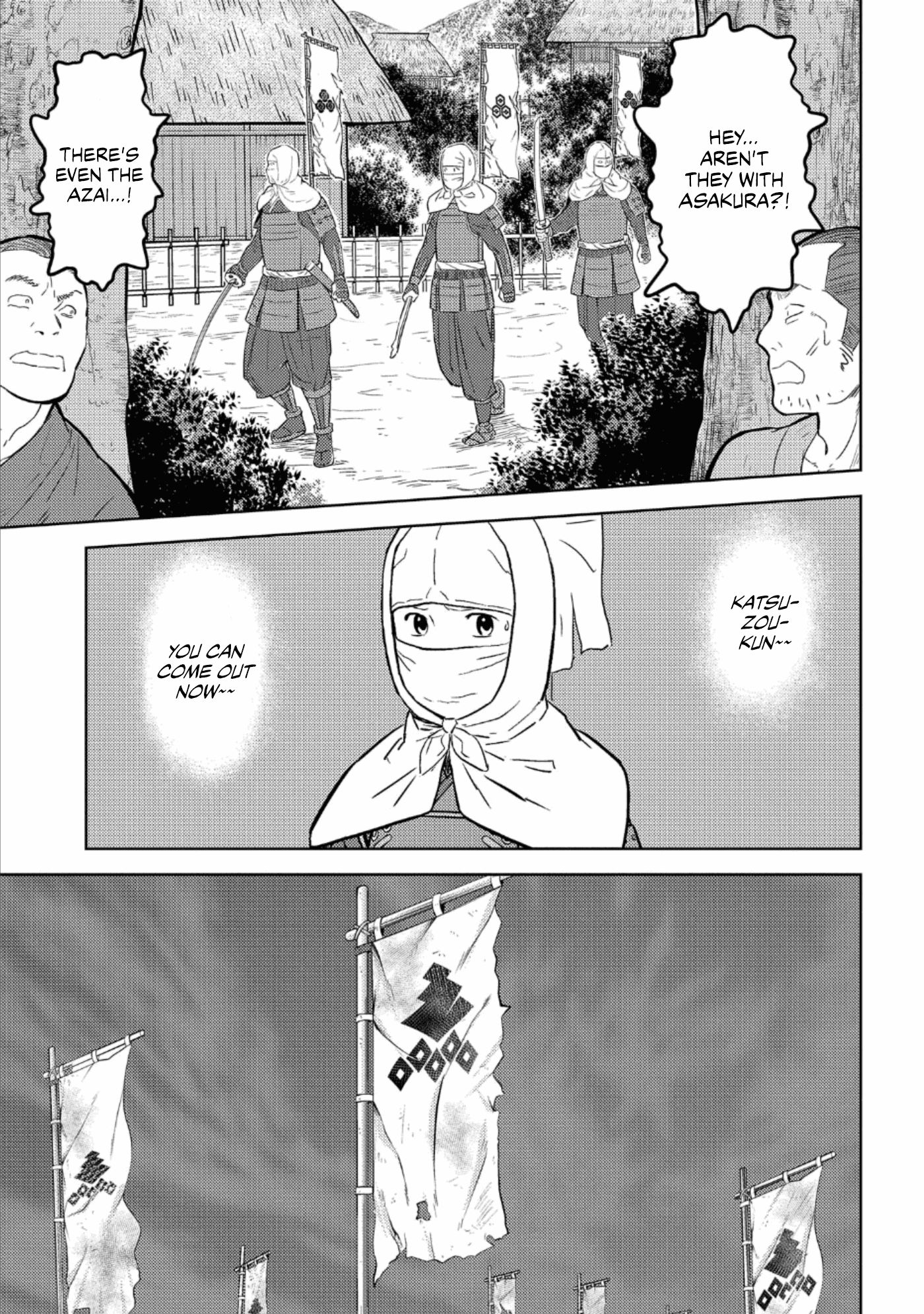 Sengoku Komachi Kurou Tan! Chapter 48 page 12 - Chapter 48: Surprise Attack