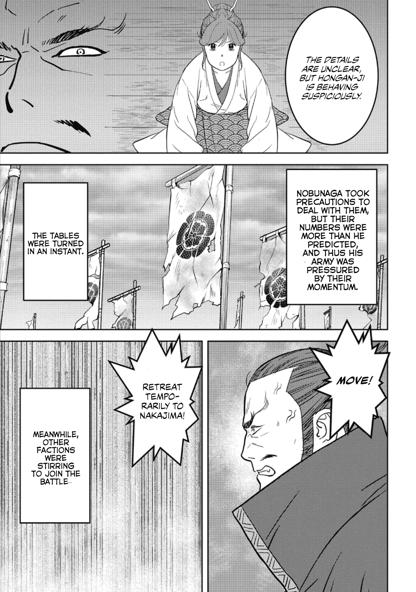 Sengoku Komachi Kurou Tan! Chapter 48 page 16 - Chapter 48: Surprise Attack