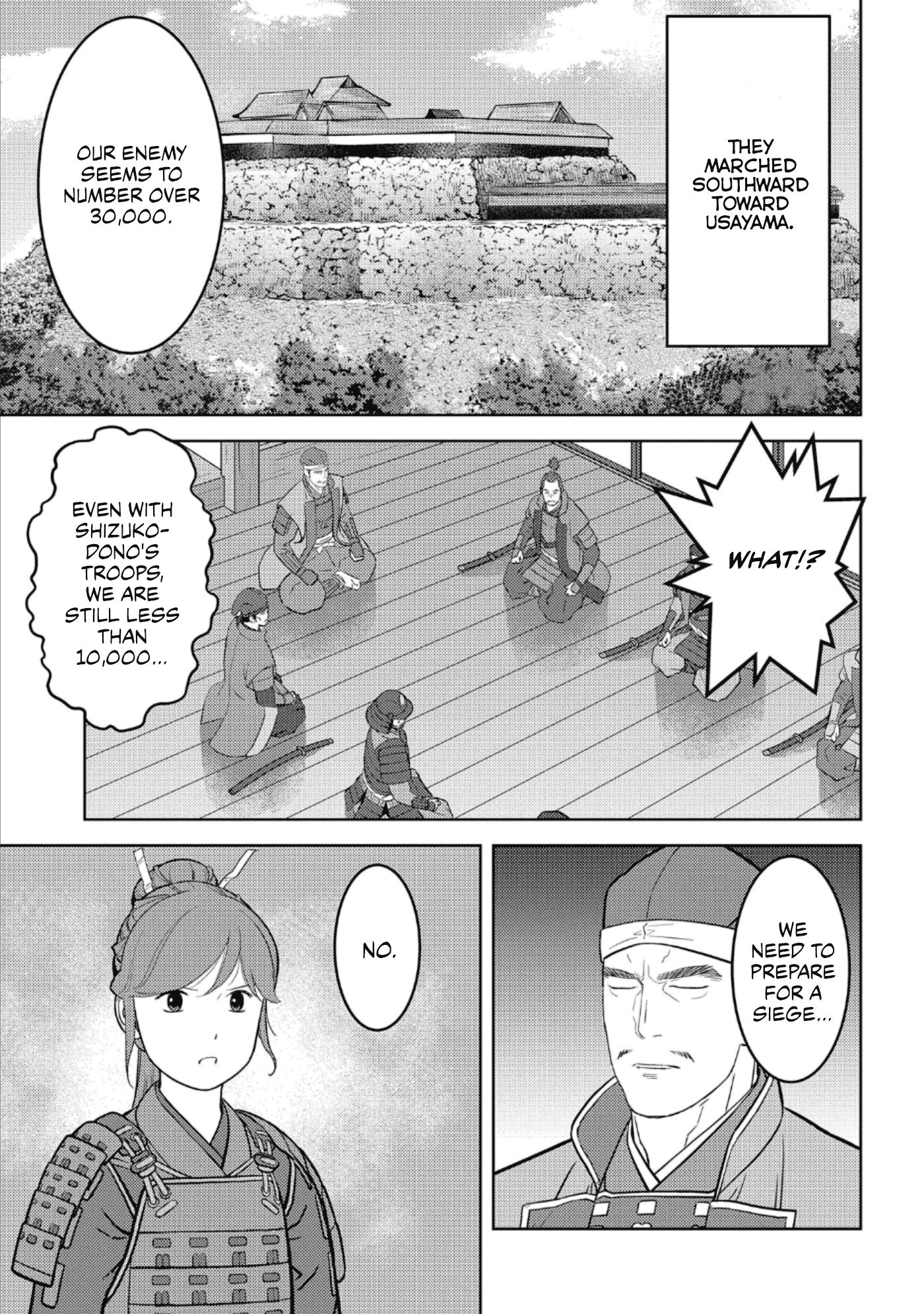 Sengoku Komachi Kurou Tan! Chapter 48 page 18 - Chapter 48: Surprise Attack