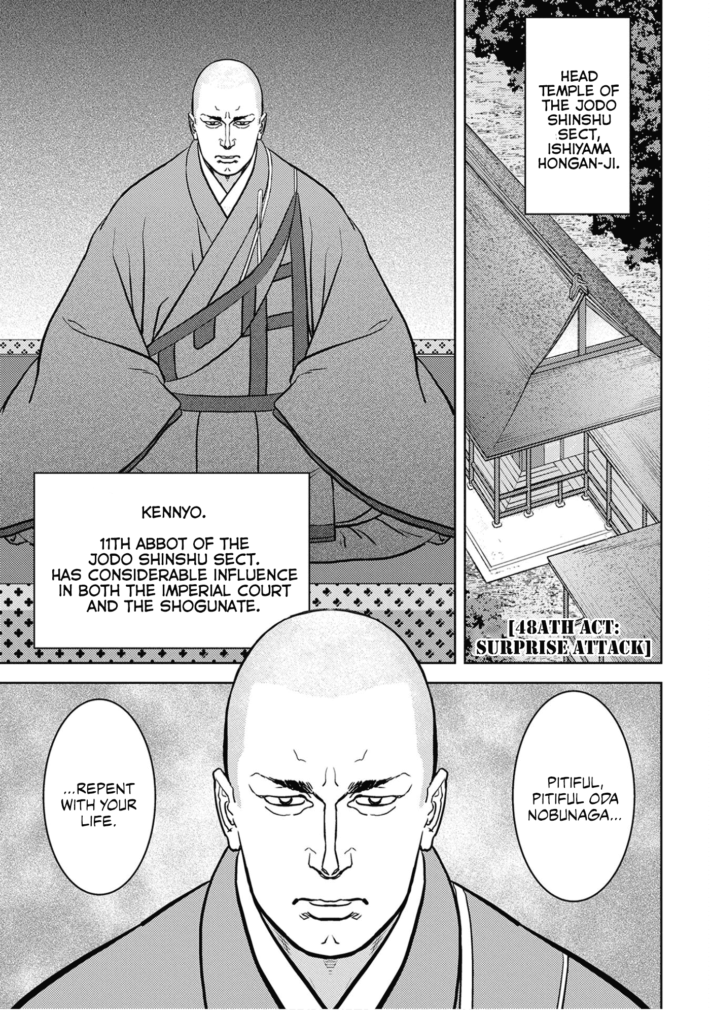 Sengoku Komachi Kurou Tan! Chapter 48 page 2 - Chapter 48: Surprise Attack