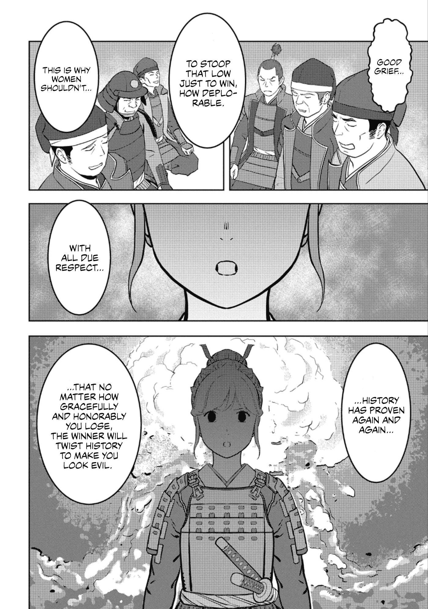 Sengoku Komachi Kurou Tan! Chapter 48 page 21 - Chapter 48: Surprise Attack