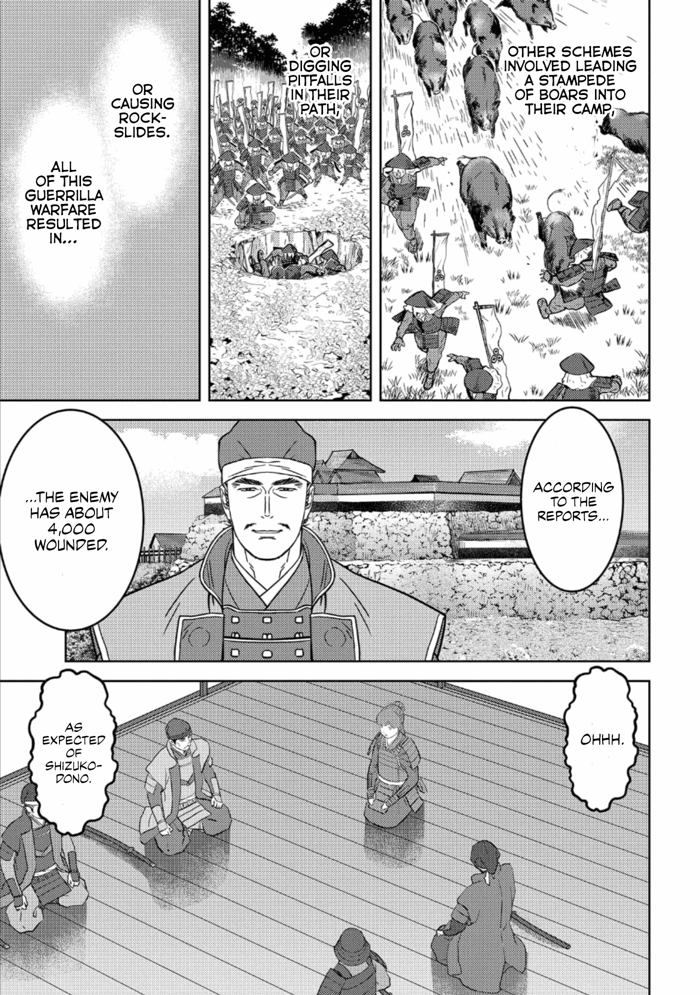 Sengoku Komachi Kurou Tan! Chapter 48 page 32 - Chapter 48: Surprise Attack