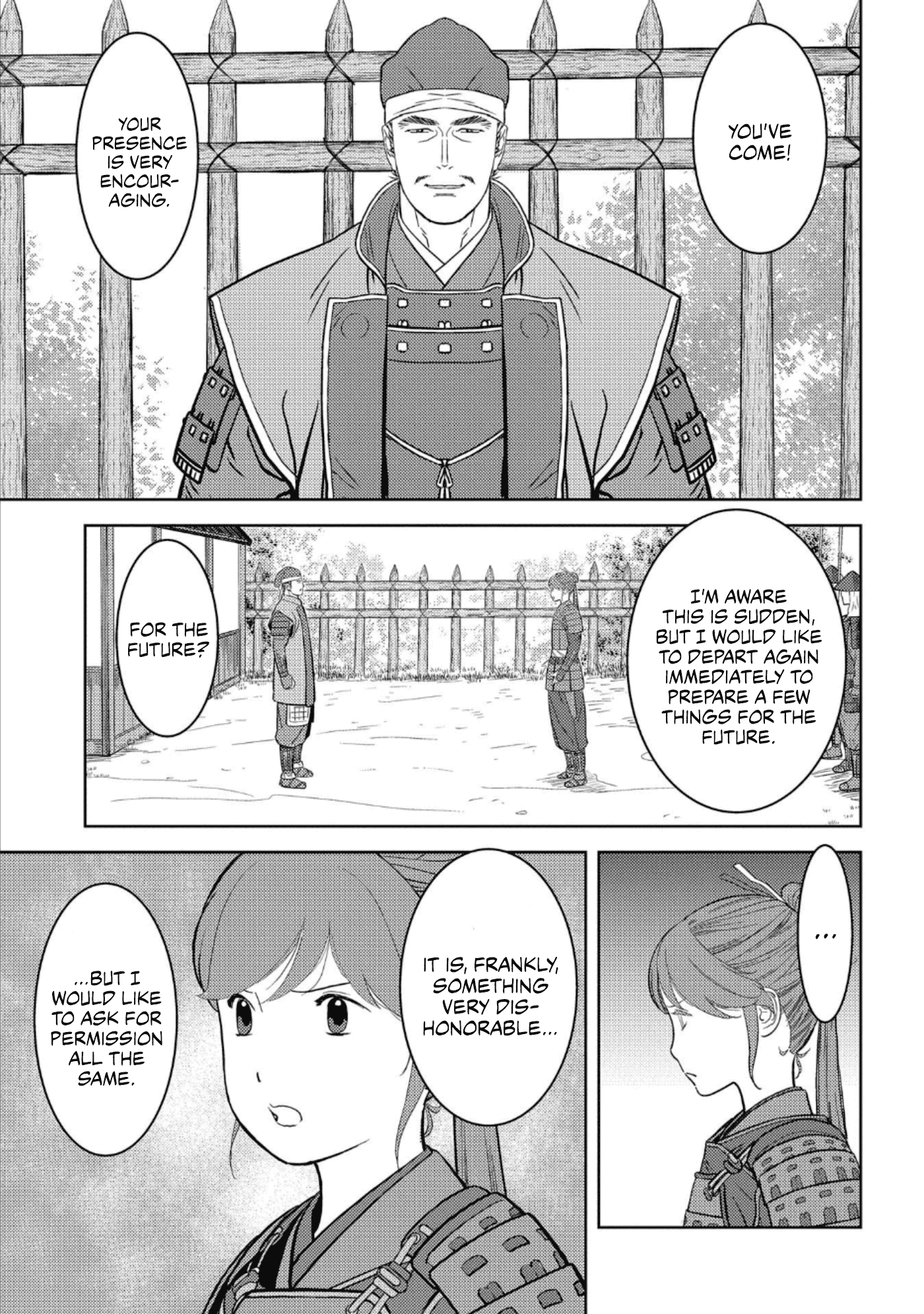 Sengoku Komachi Kurou Tan! Chapter 48 page 8 - Chapter 48: Surprise Attack