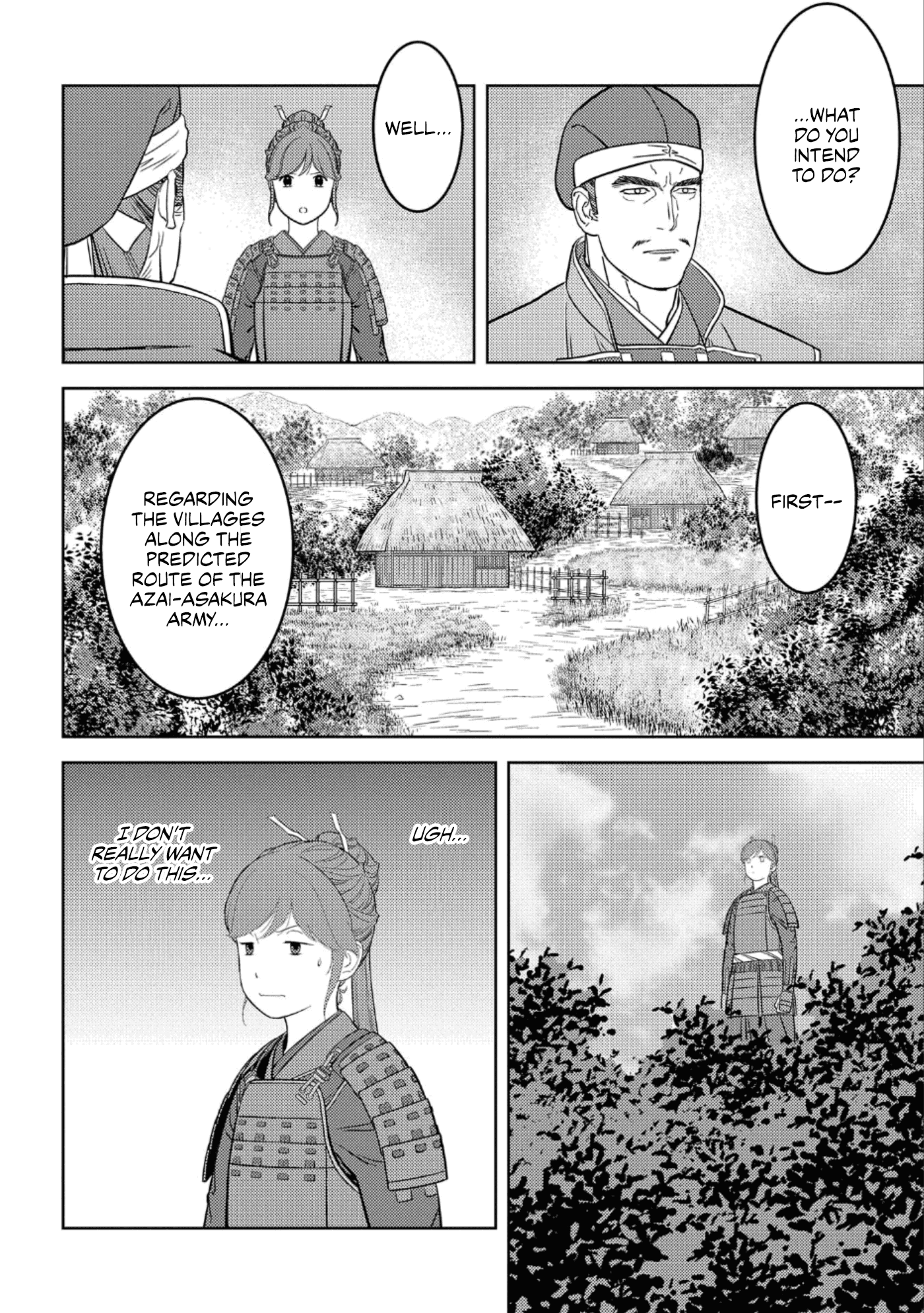 Sengoku Komachi Kurou Tan! Chapter 48 page 9 - Chapter 48: Surprise Attack