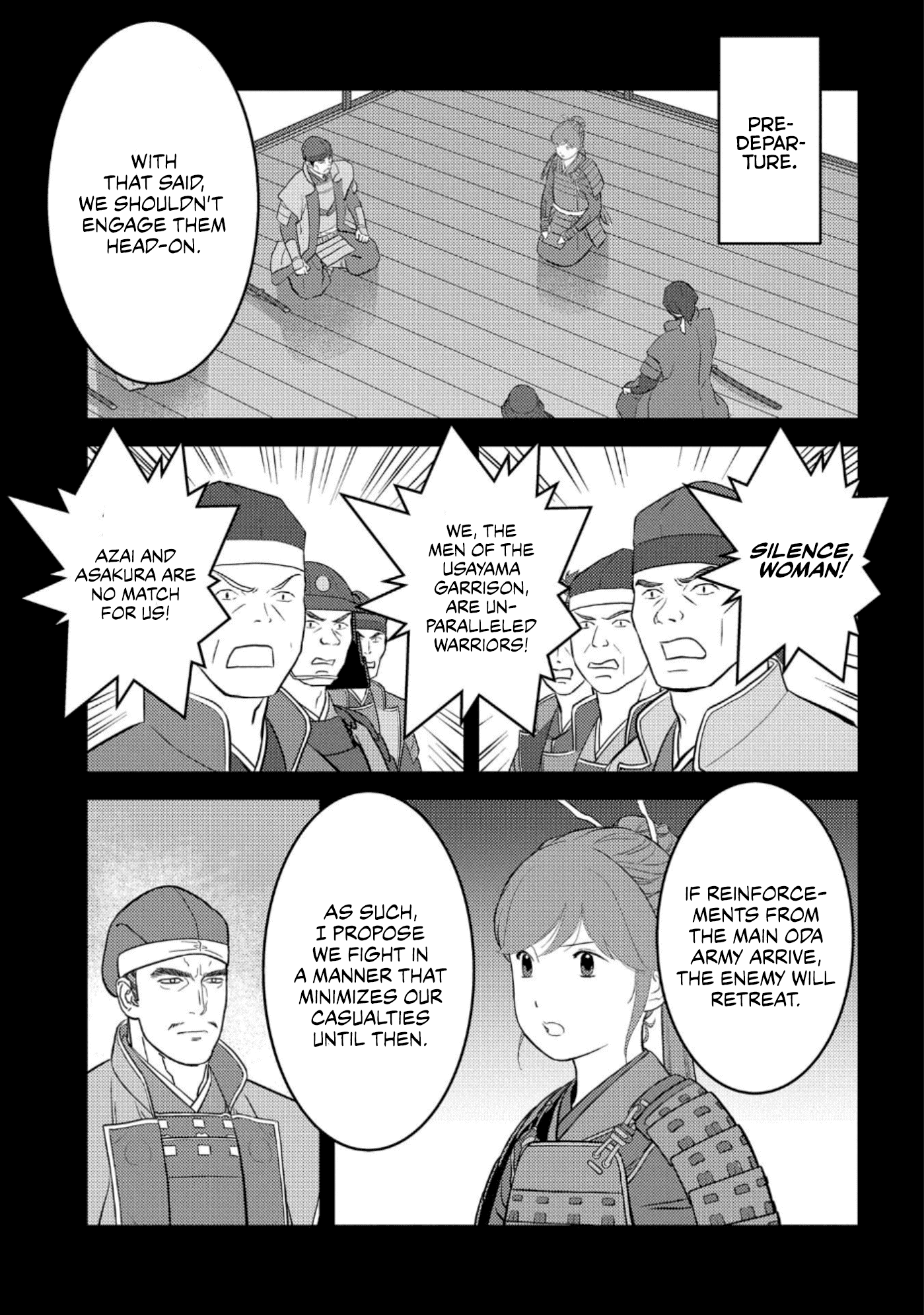 Sengoku Komachi Kurou Tan! Chapter 49 page 5 - Chapter 49: Interception