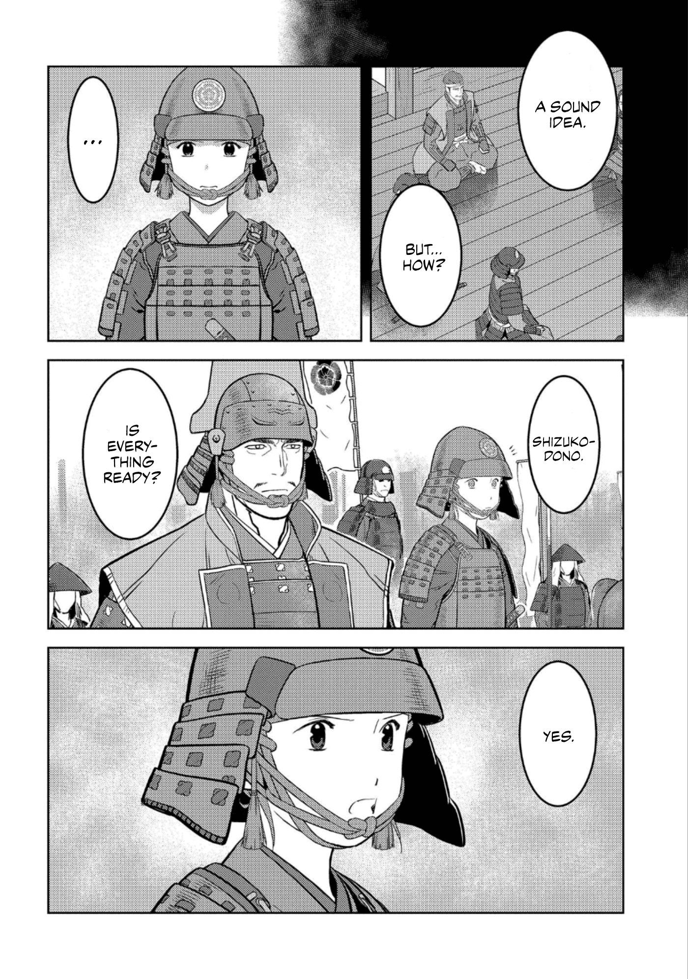 Sengoku Komachi Kurou Tan! Chapter 49 page 6 - Chapter 49: Interception