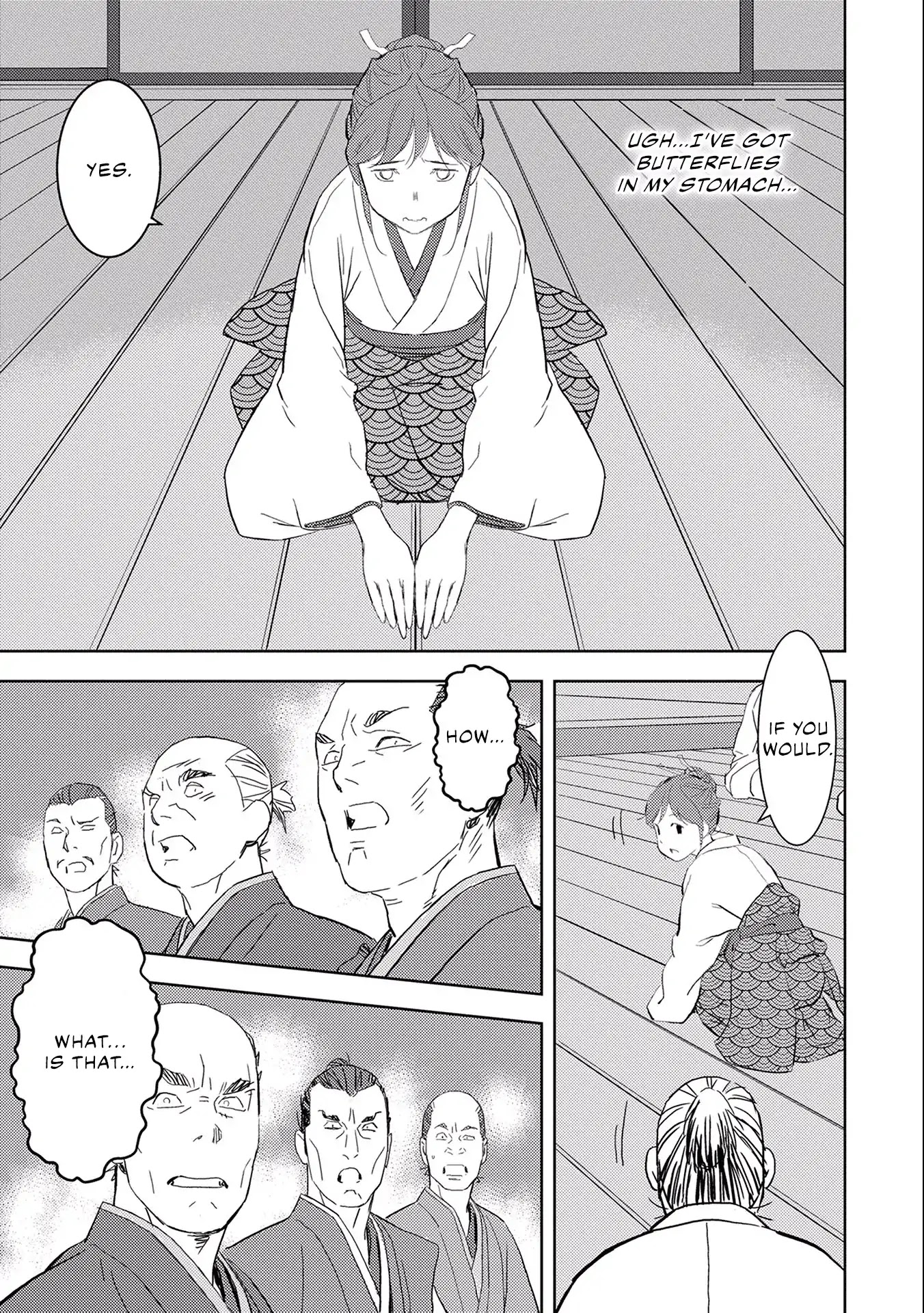 Sengoku Komachi Kurou Tan! Chapter 5 page 9 - Chapter 5: Audience