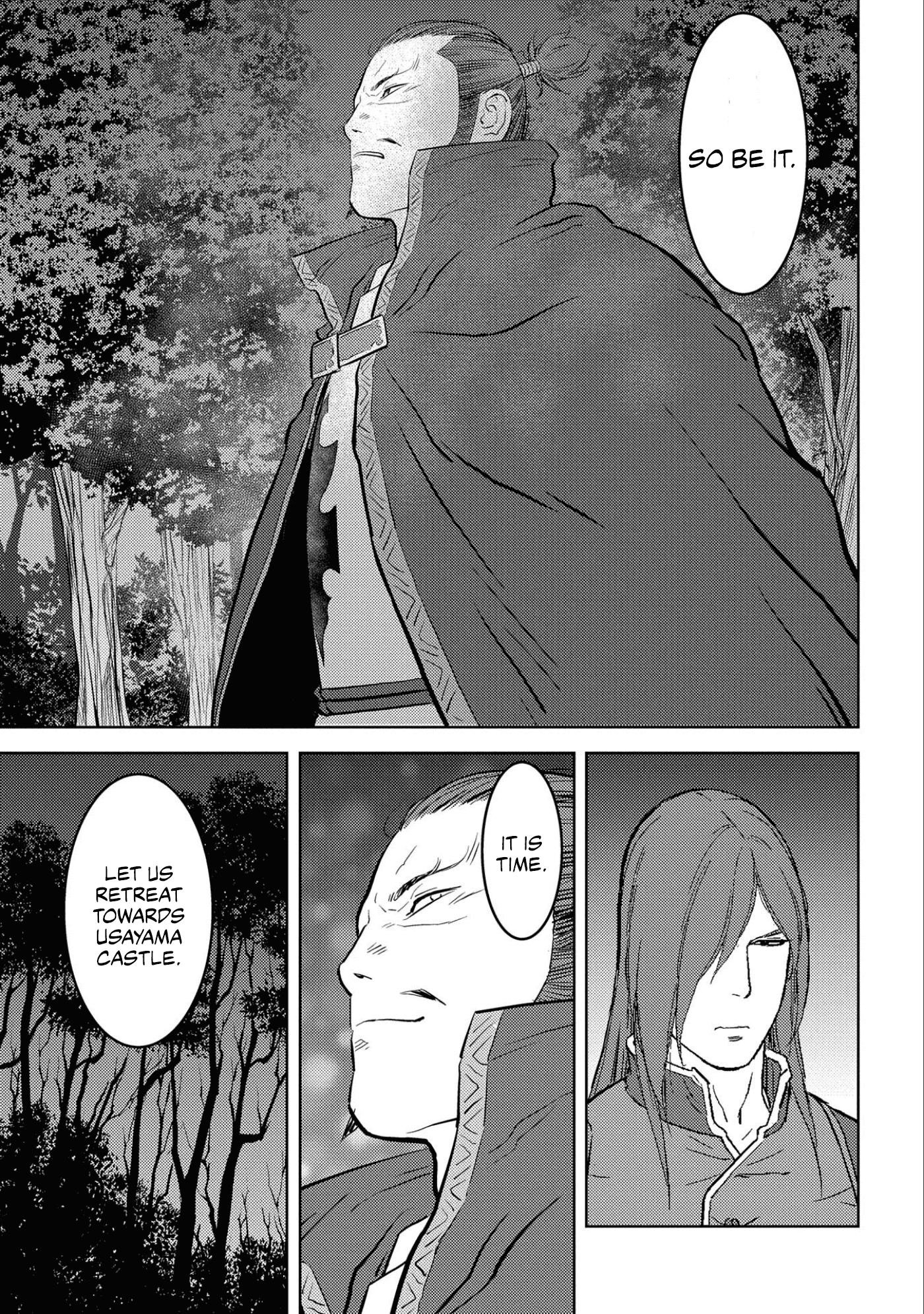 Sengoku Komachi Kurou Tan! Chapter 50 page 12 - Chapter 50: Yoshinari