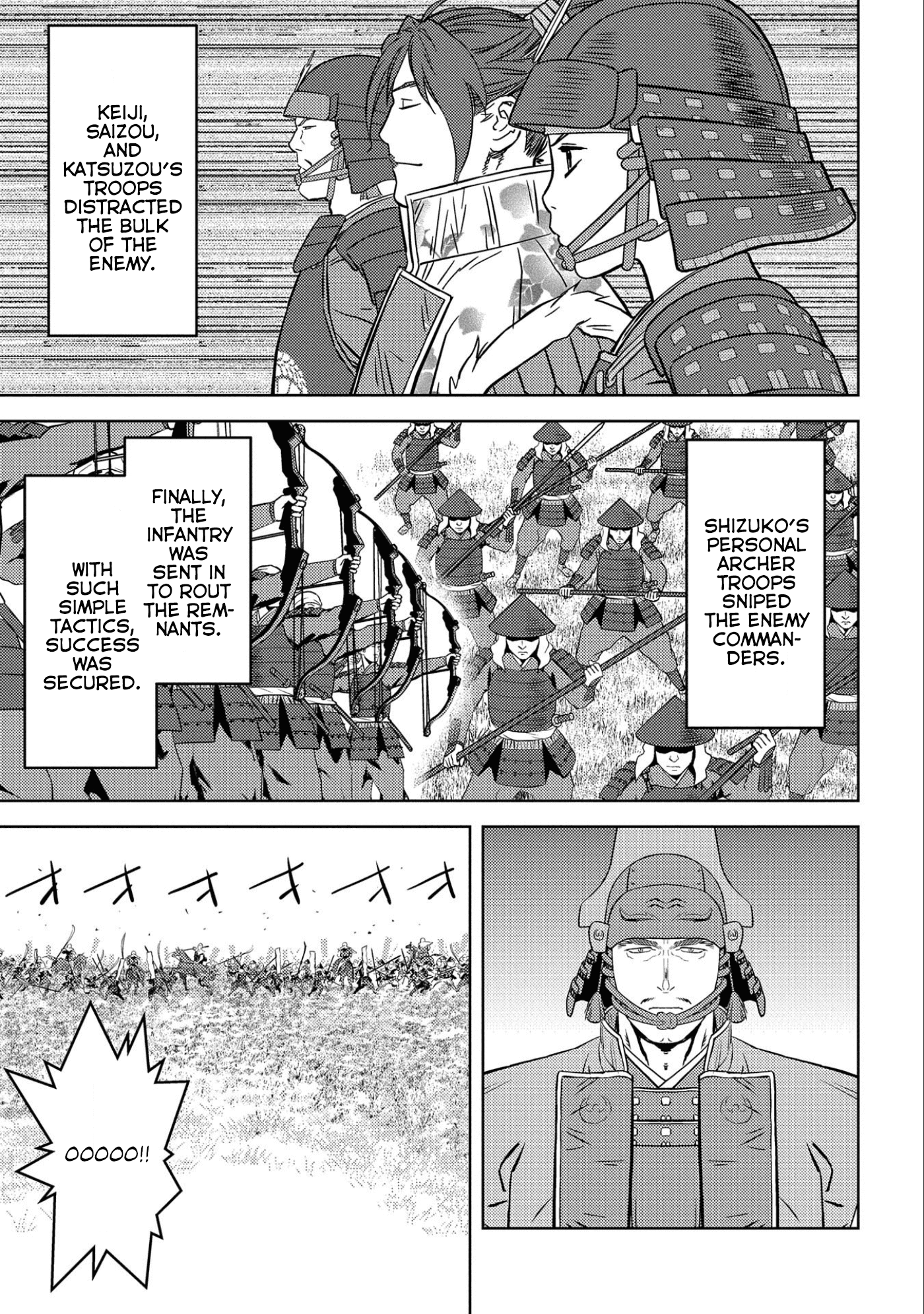 Sengoku Komachi Kurou Tan! Chapter 50 page 18 - Chapter 50: Yoshinari