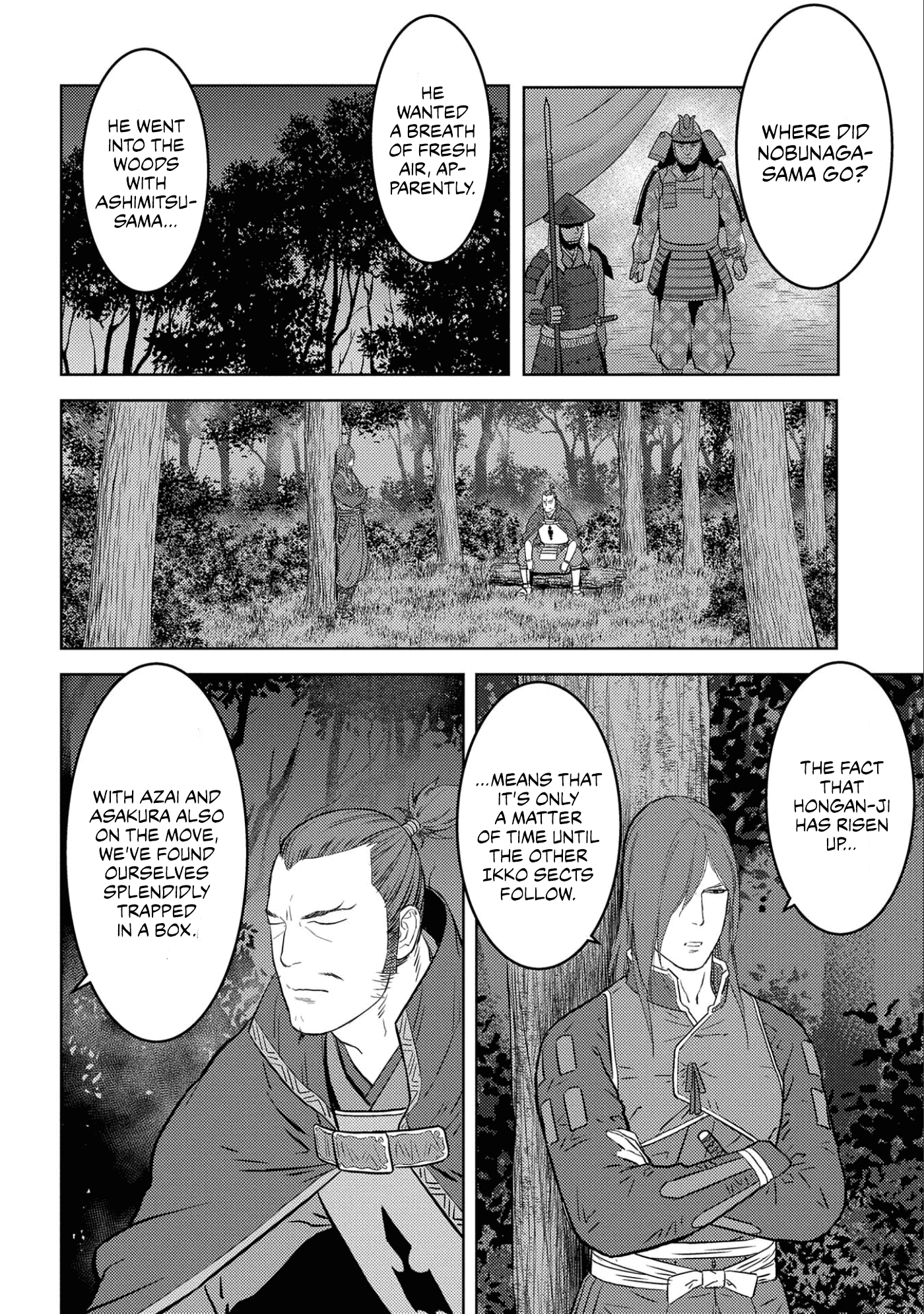 Sengoku Komachi Kurou Tan! Chapter 50 page 7 - Chapter 50: Yoshinari