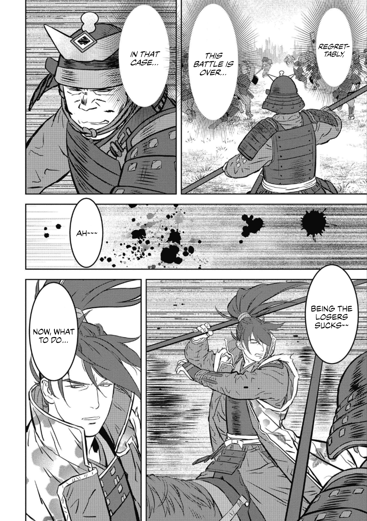 Sengoku Komachi Kurou Tan! Chapter 51 page 11 - Chapter 51: Retreat