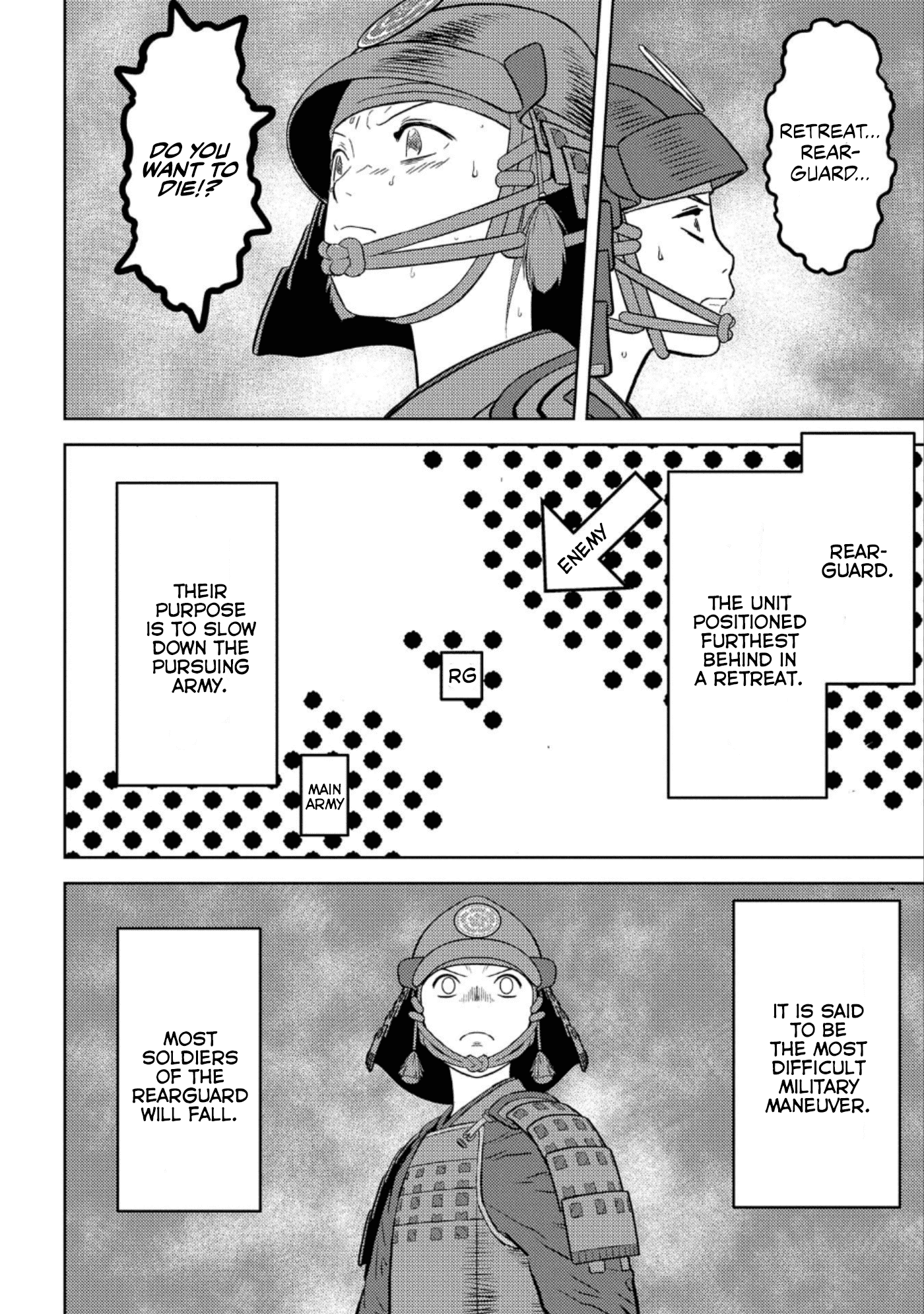 Sengoku Komachi Kurou Tan! Chapter 51 page 13 - Chapter 51: Retreat