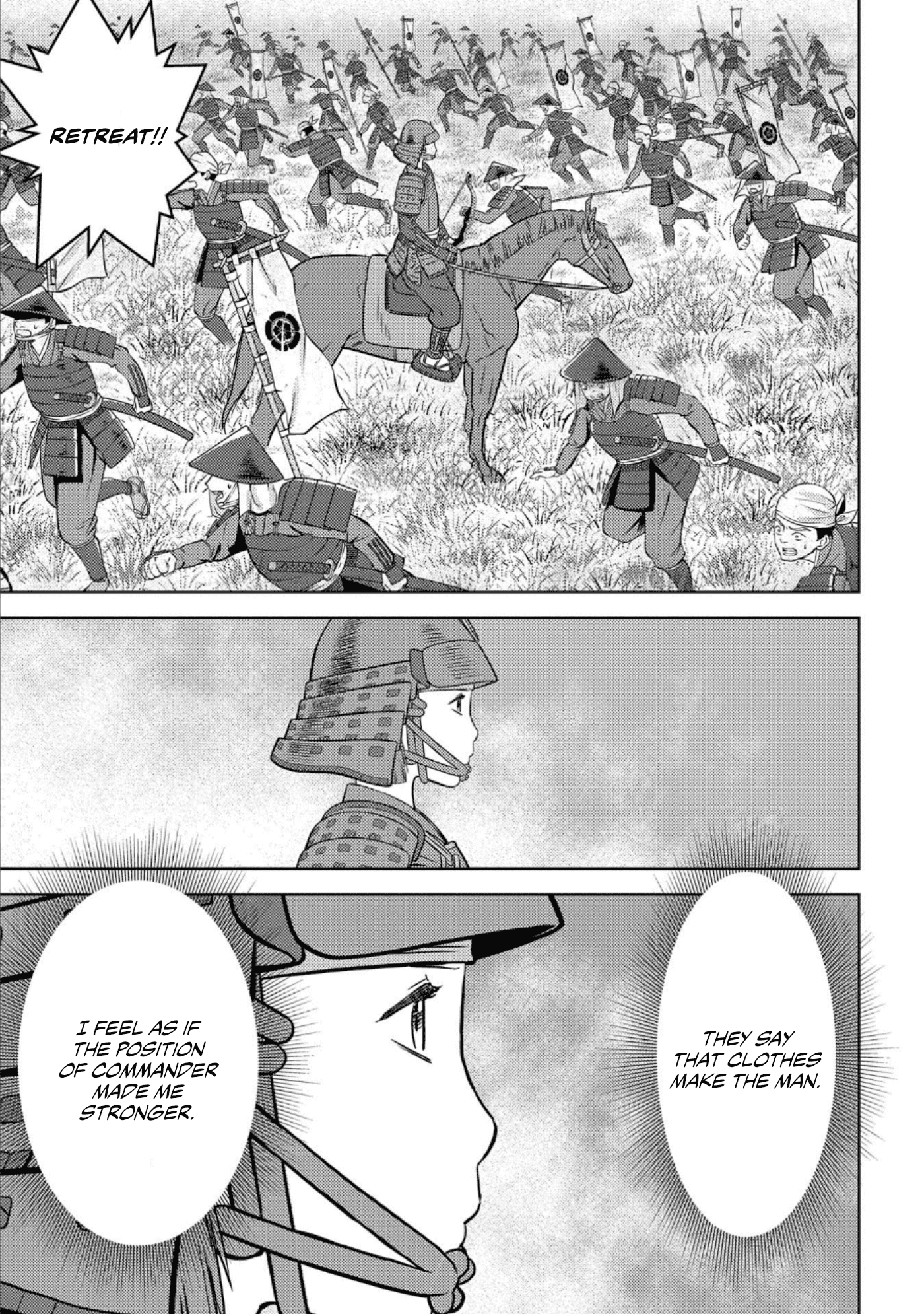 Sengoku Komachi Kurou Tan! Chapter 51 page 16 - Chapter 51: Retreat