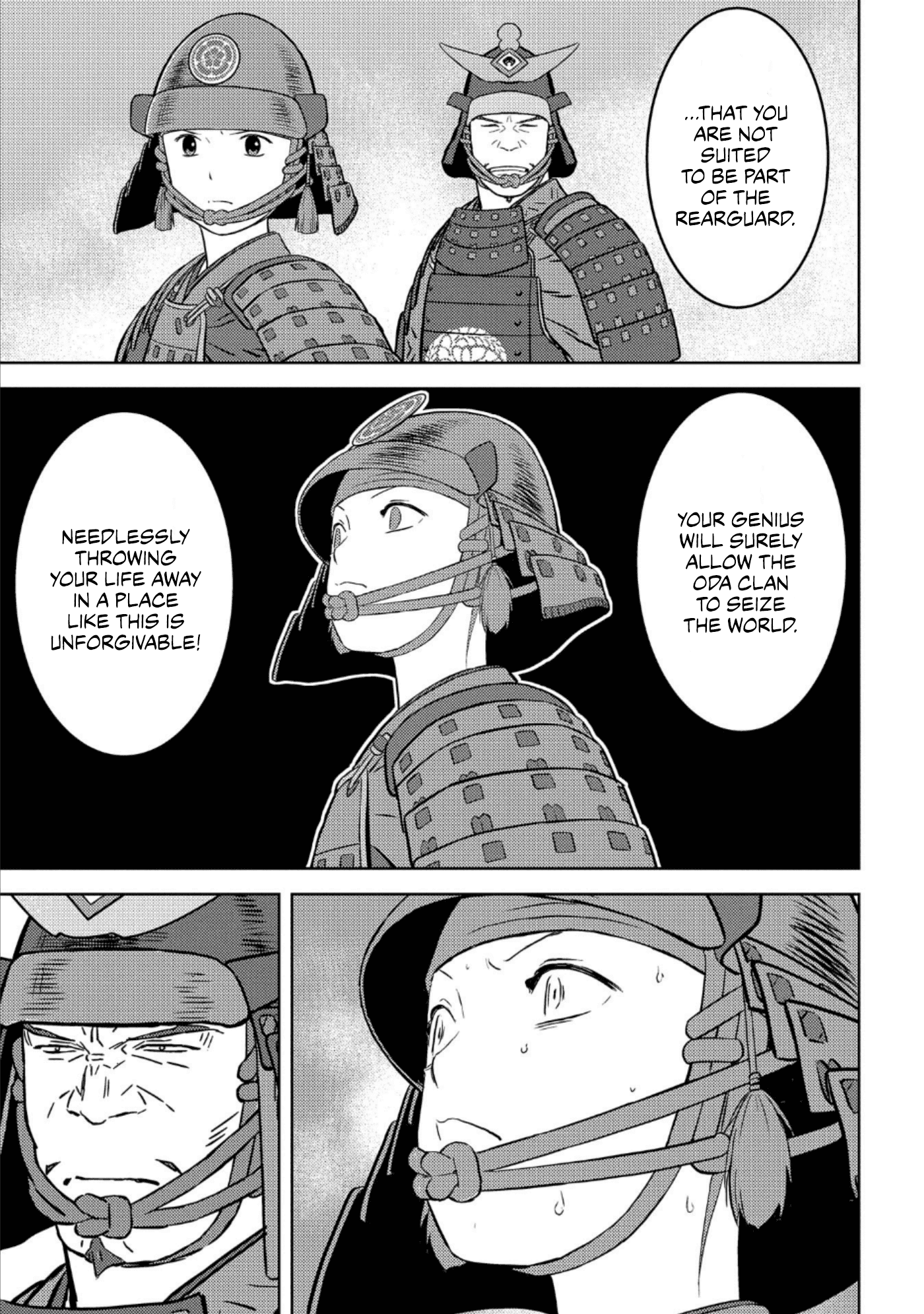 Sengoku Komachi Kurou Tan! Chapter 51 page 24 - Chapter 51: Retreat