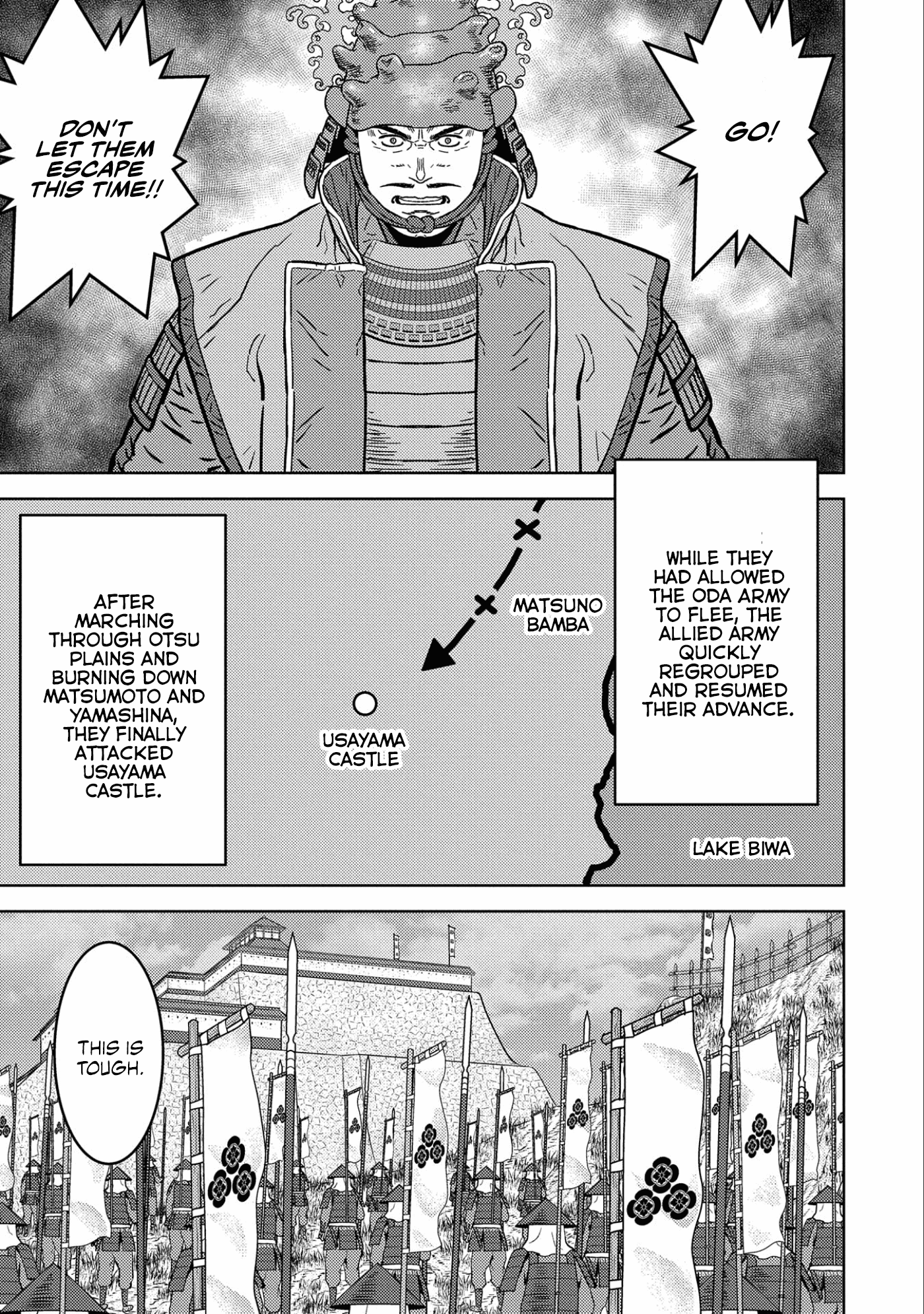 Sengoku Komachi Kurou Tan! Chapter 52 page 4 - Chapter 52: Tricks
