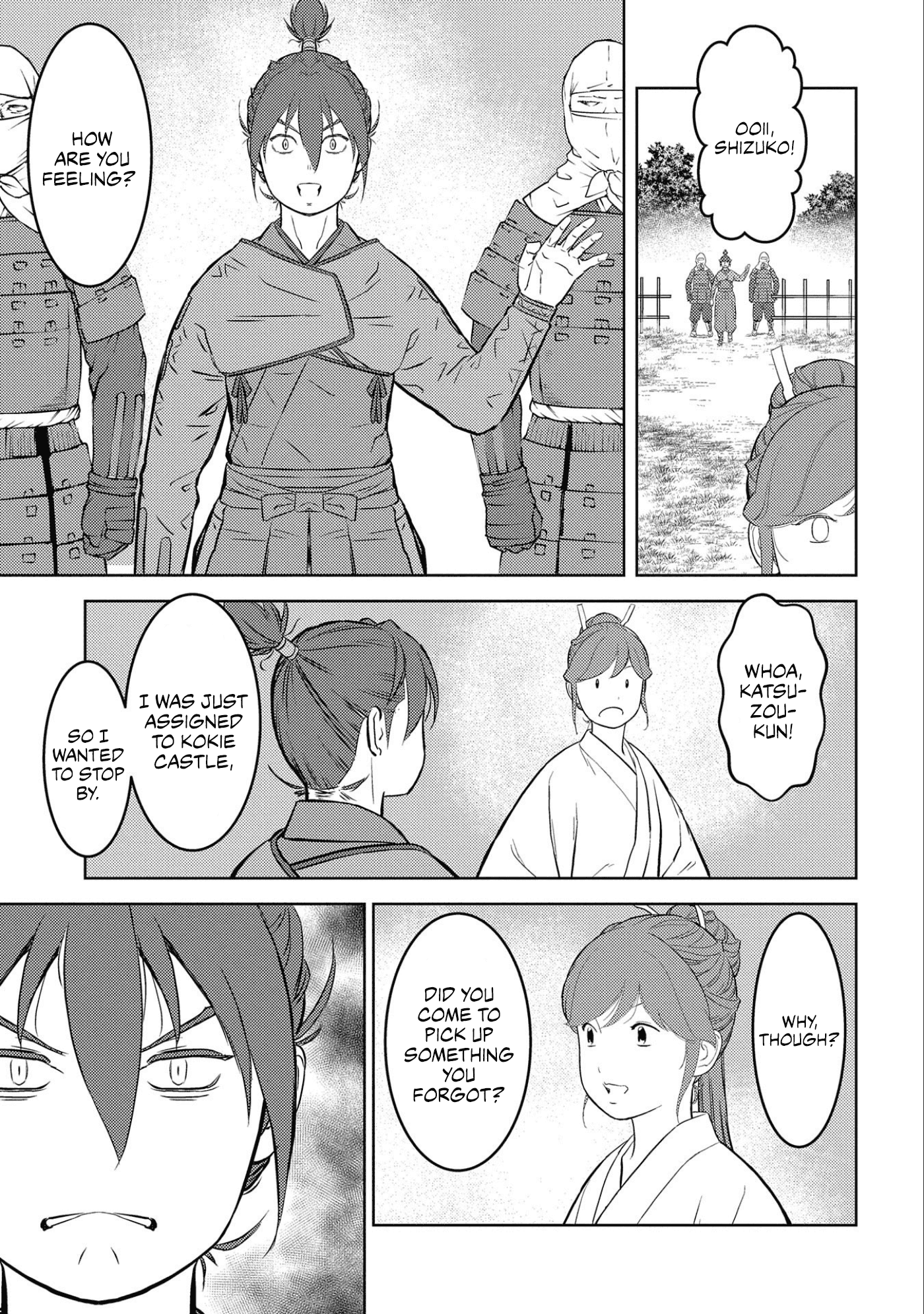 Sengoku Komachi Kurou Tan! Chapter 53 page 28 - Chapter 53: Rest