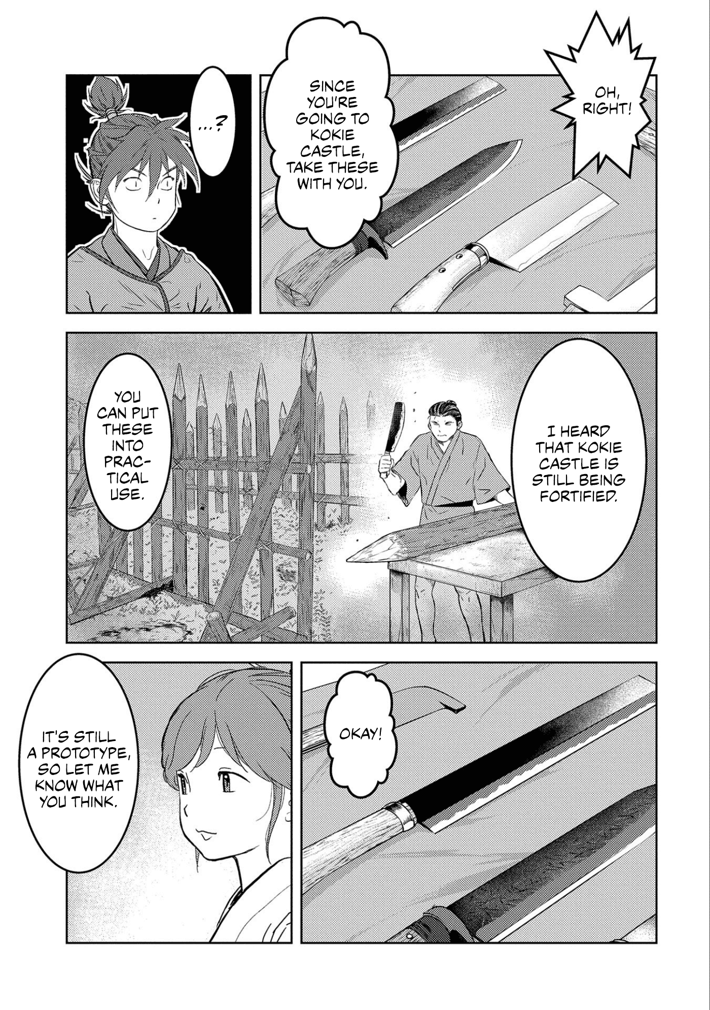 Sengoku Komachi Kurou Tan! Chapter 53 page 30 - Chapter 53: Rest