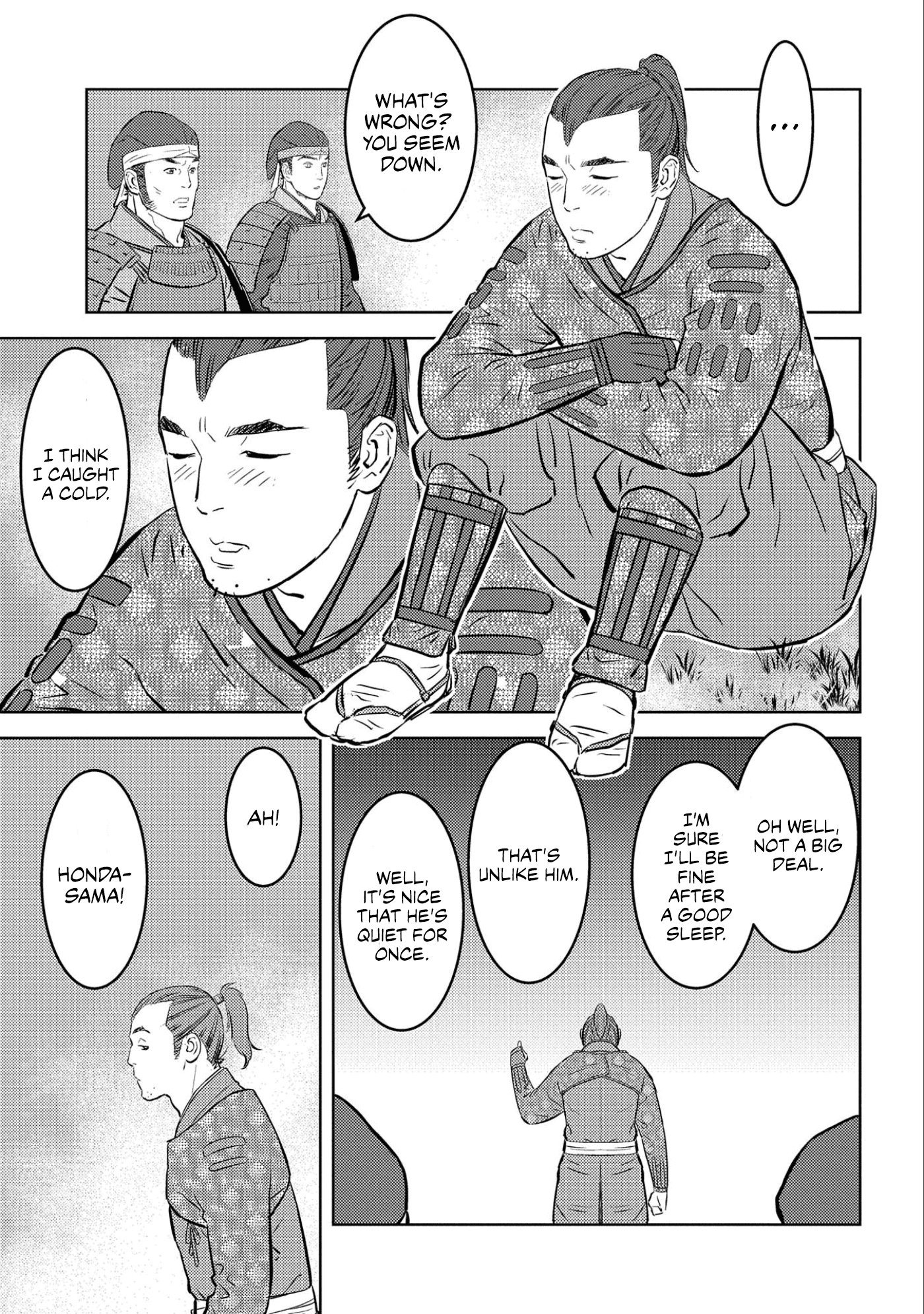 Sengoku Komachi Kurou Tan! Chapter 54 page 18 - Chapter 54: Comeback