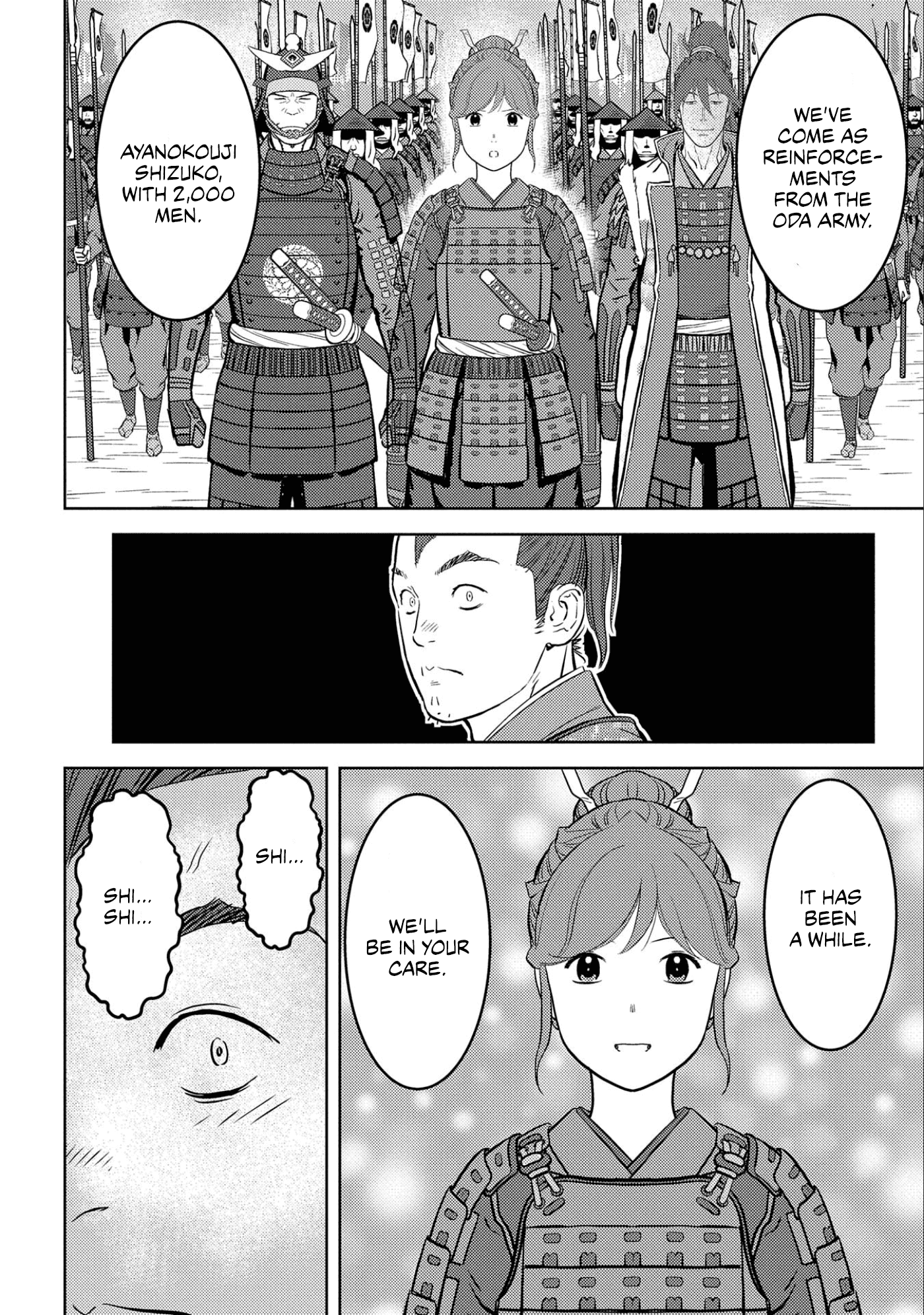 Sengoku Komachi Kurou Tan! Chapter 54 page 19 - Chapter 54: Comeback