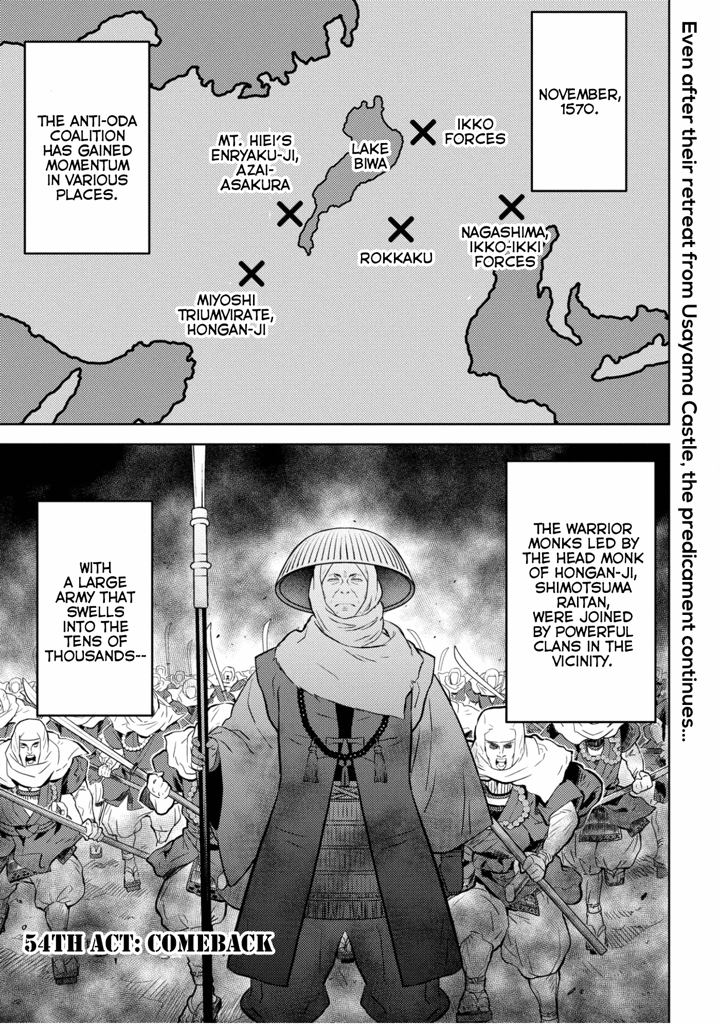 Sengoku Komachi Kurou Tan! Chapter 54 page 2 - Chapter 54: Comeback