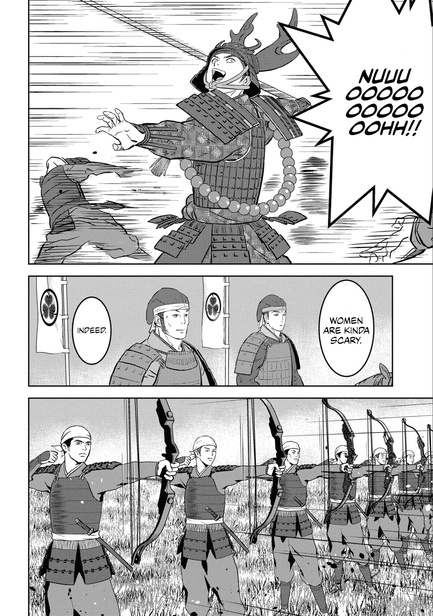 Sengoku Komachi Kurou Tan! Chapter 54 page 21 - Chapter 54: Comeback
