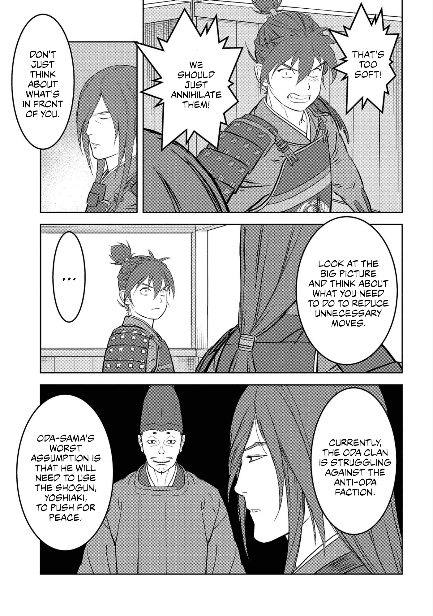 Sengoku Komachi Kurou Tan! Chapter 54 page 8 - Chapter 54: Comeback