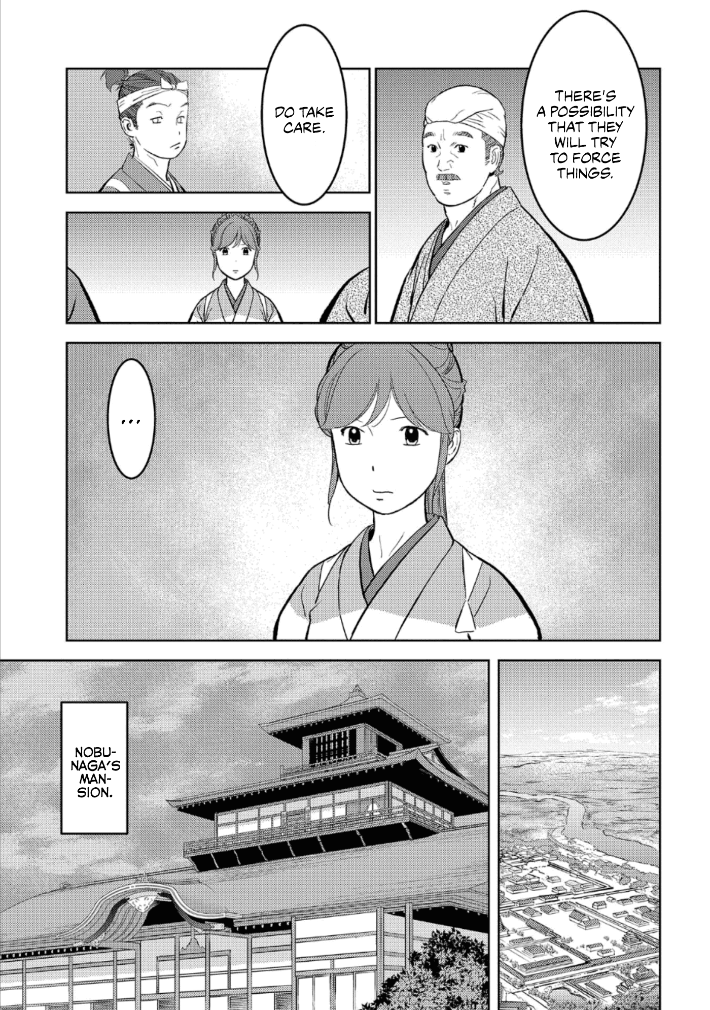 Sengoku Komachi Kurou Tan! Chapter 55 page 10 - Chapter 55: Restoration