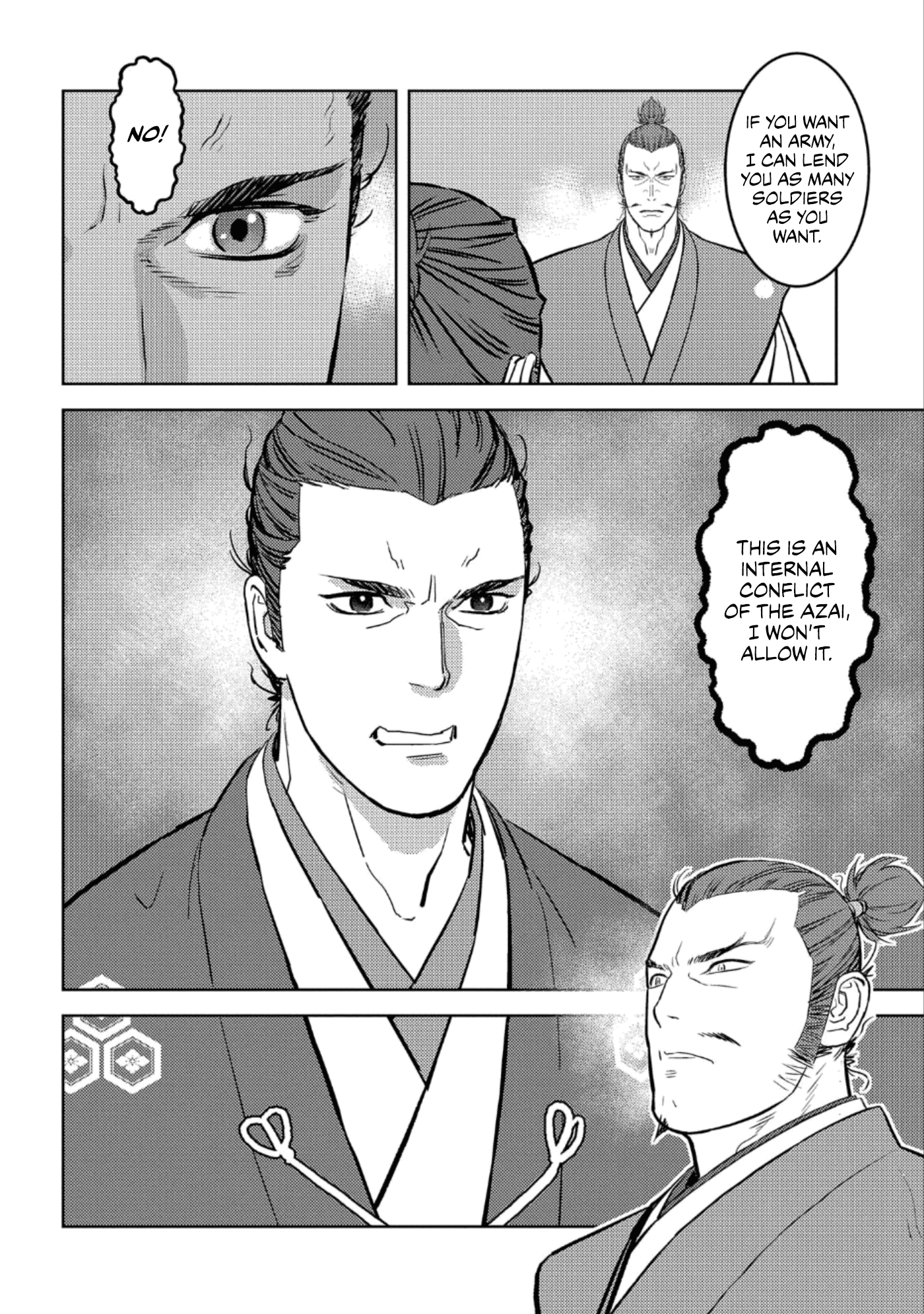 Sengoku Komachi Kurou Tan! Chapter 55 page 13 - Chapter 55: Restoration