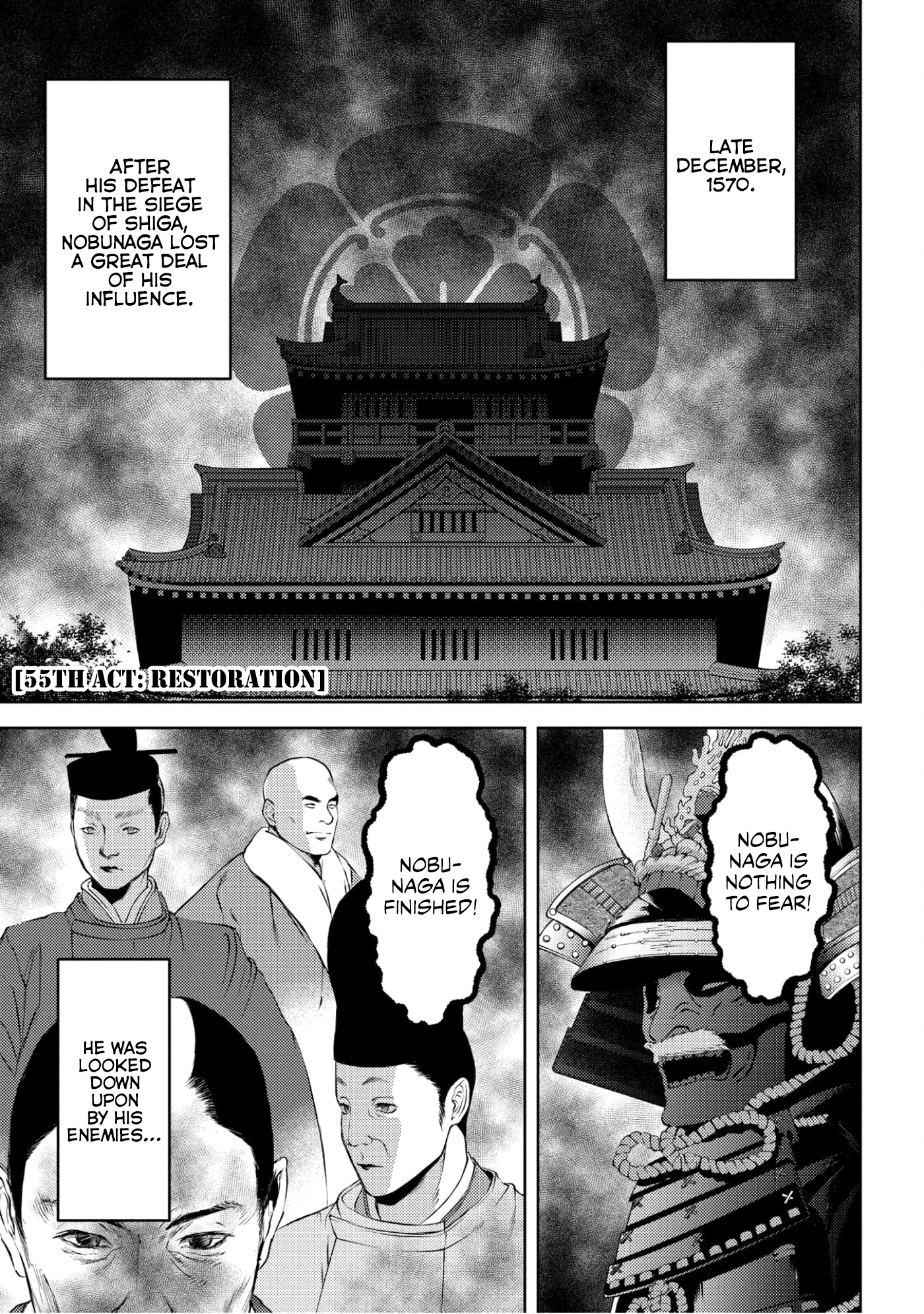 Sengoku Komachi Kurou Tan! Chapter 55 page 2 - Chapter 55: Restoration