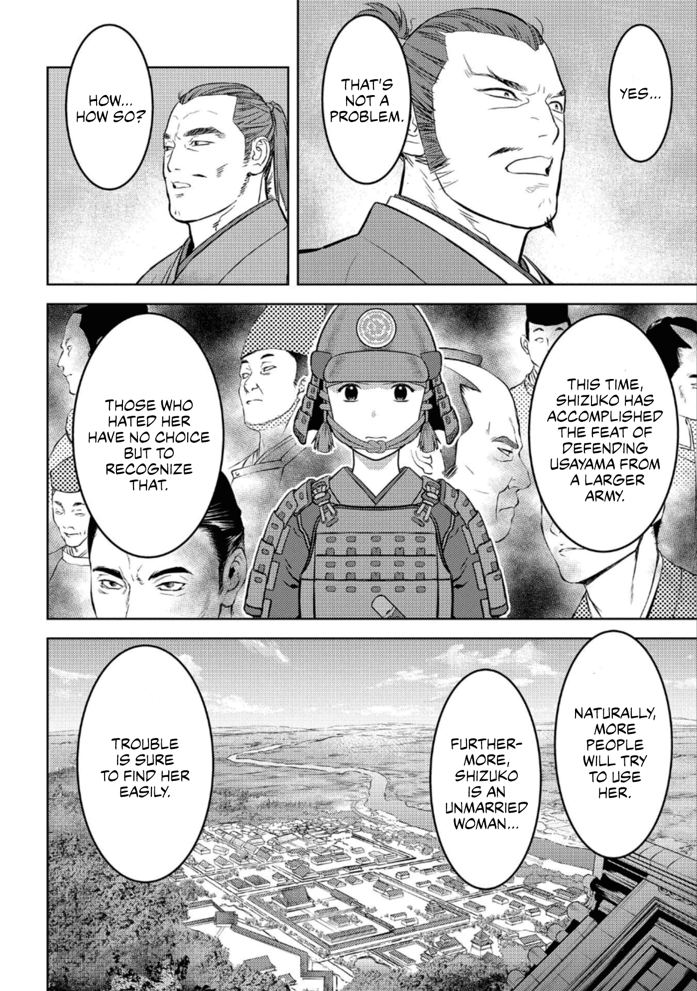 Sengoku Komachi Kurou Tan! Chapter 55 page 5 - Chapter 55: Restoration
