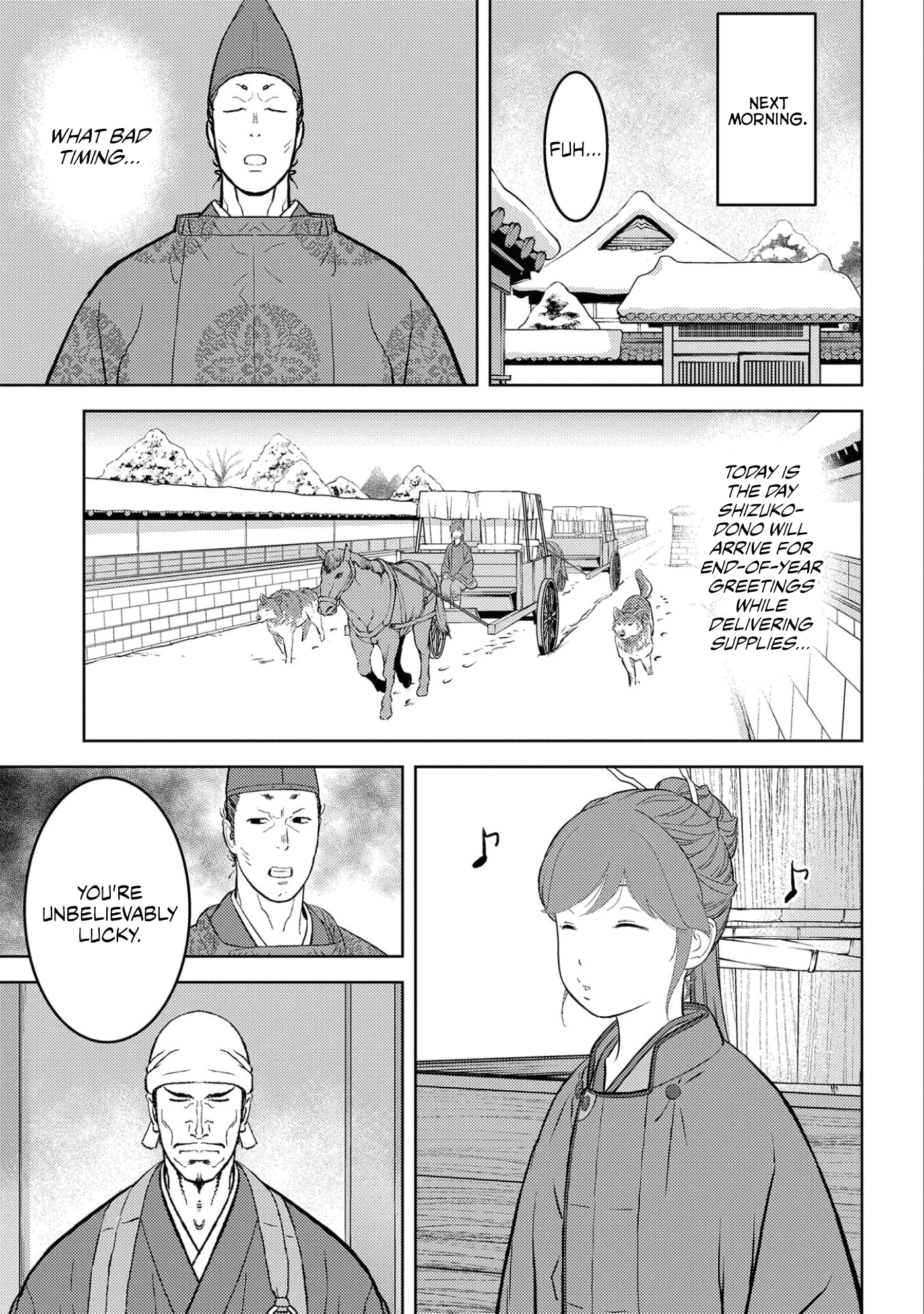 Sengoku Komachi Kurou Tan! Chapter 56 page 4 - Chapter 56: Daughter