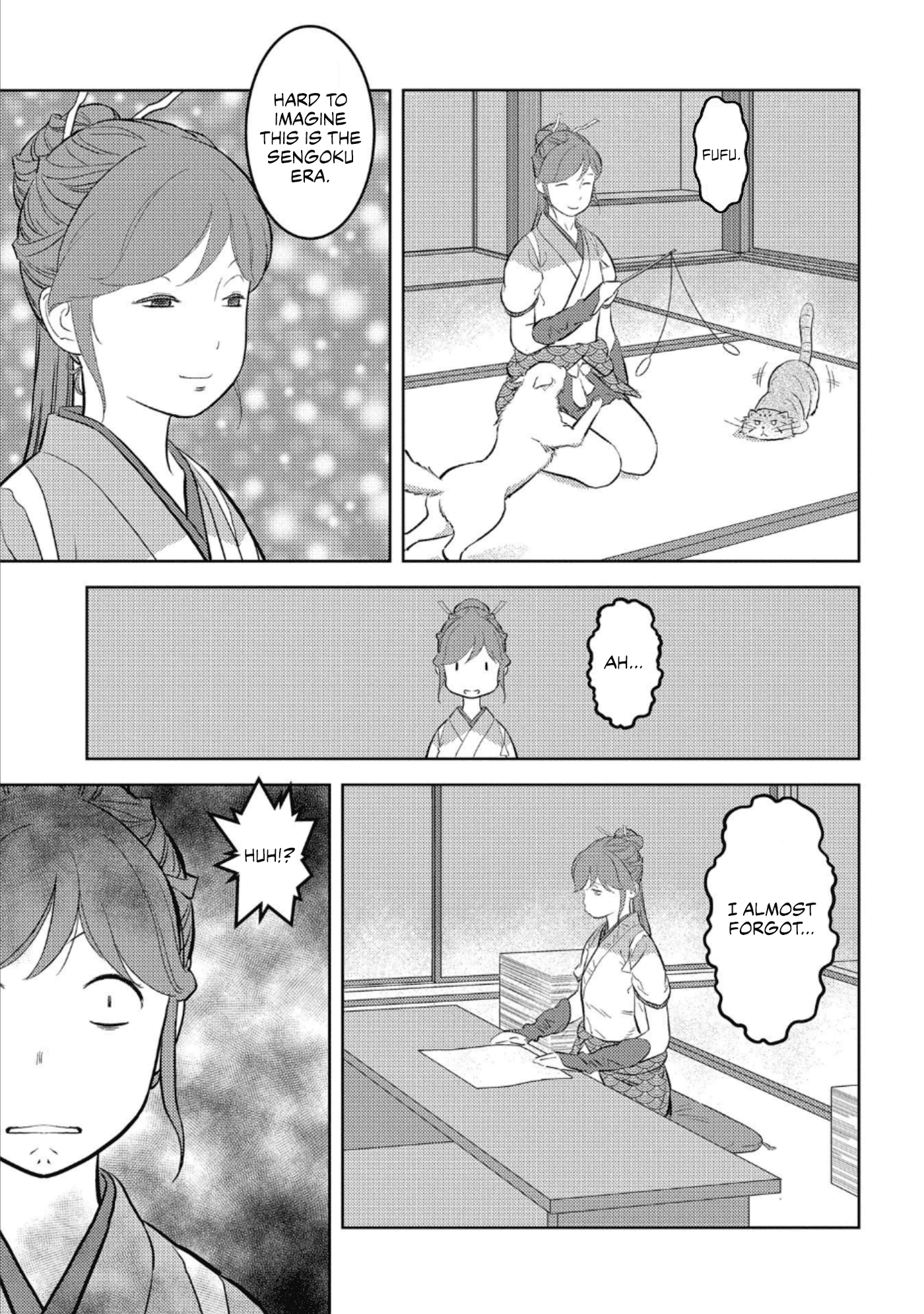 Sengoku Komachi Kurou Tan! Chapter 57 page 21 - Chapter 57: Bliss