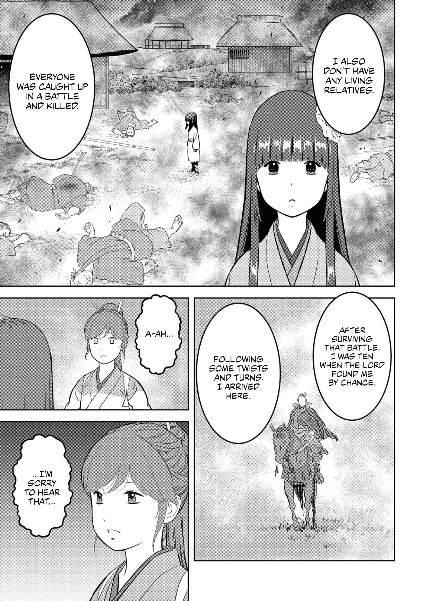 Sengoku Komachi Kurou Tan! Chapter 58 page 27 - Chapter 58: Father and Son