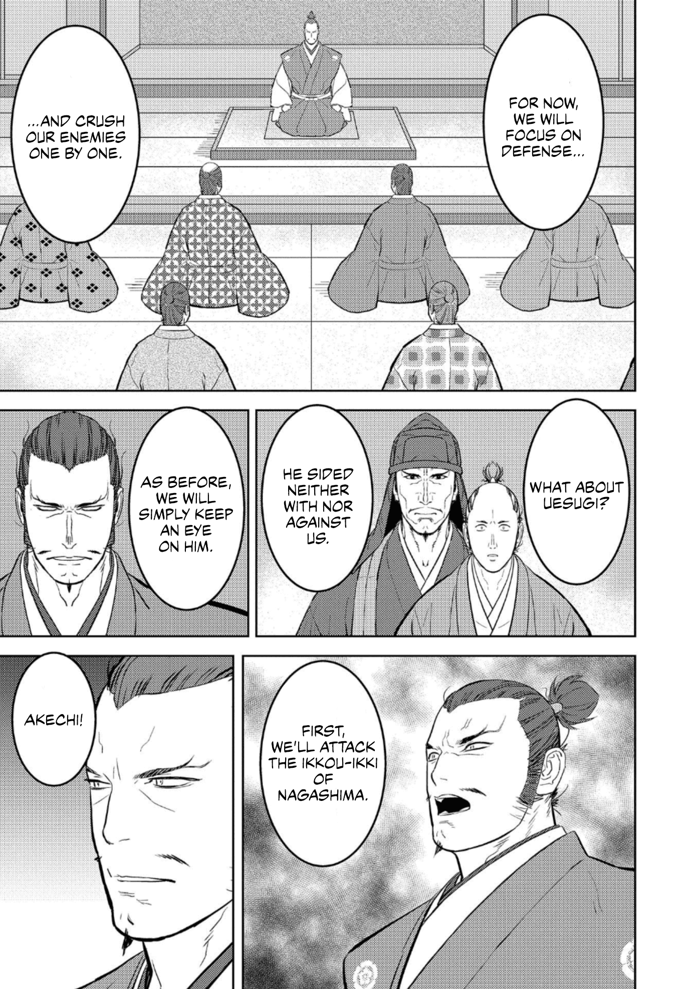 Sengoku Komachi Kurou Tan! Chapter 60 page 10 - Chapter 60: Great Flower