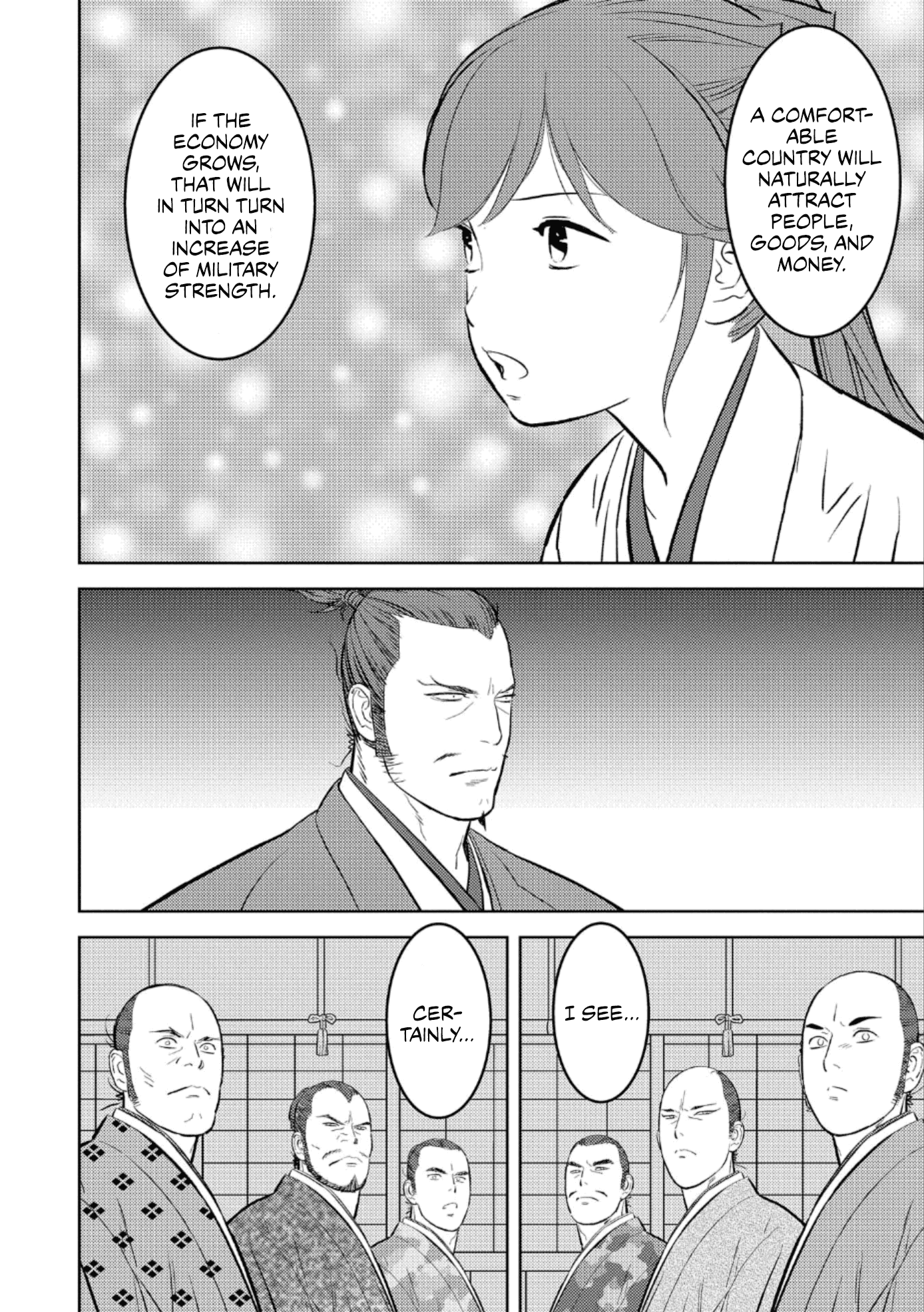Sengoku Komachi Kurou Tan! Chapter 60 page 15 - Chapter 60: Great Flower