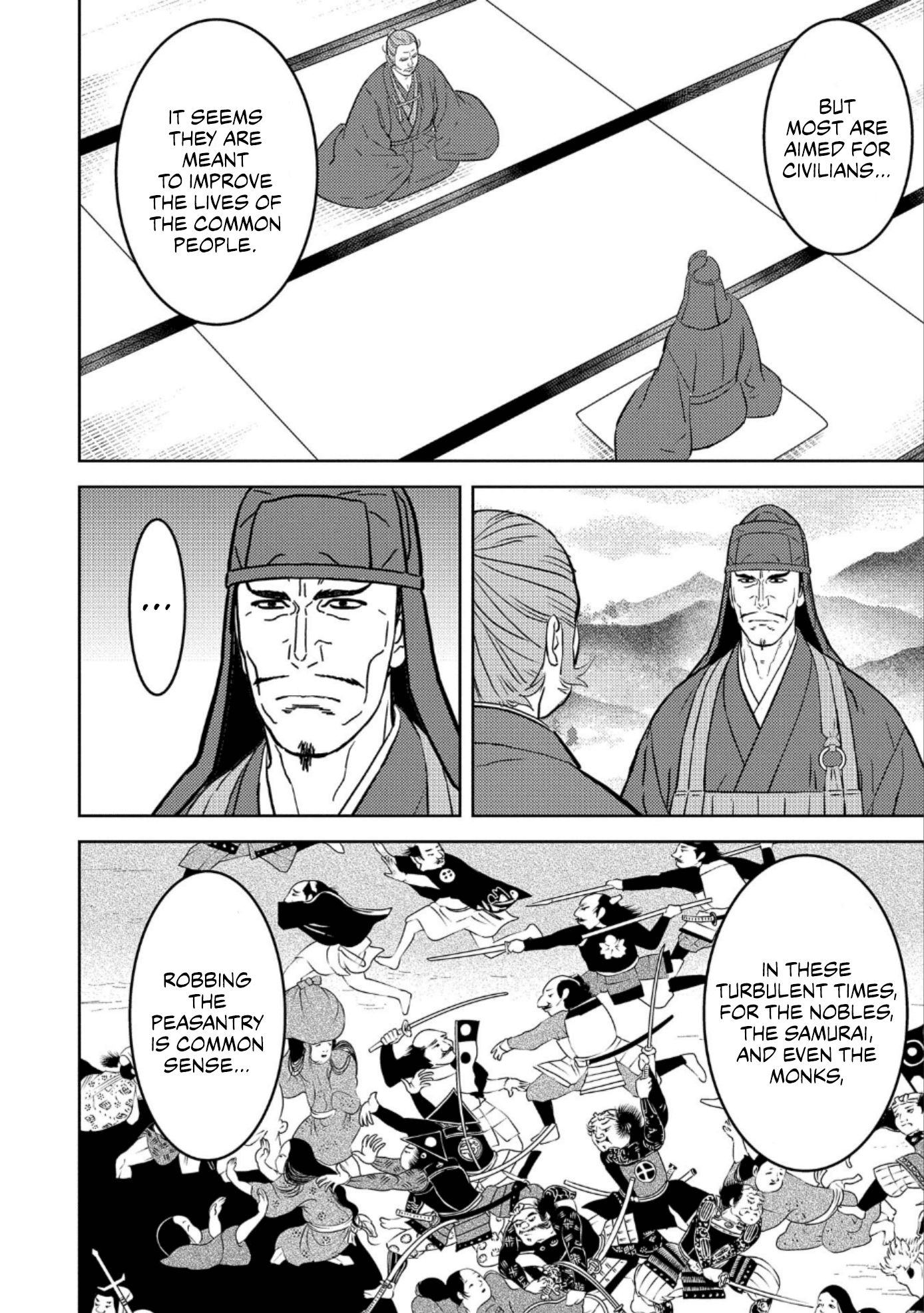 Sengoku Komachi Kurou Tan! Chapter 60 page 25 - Chapter 60: Great Flower