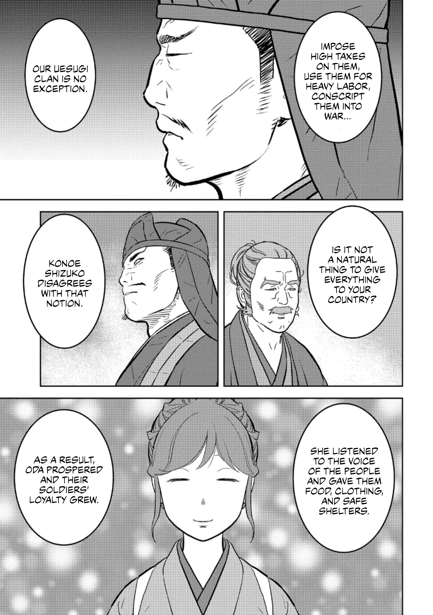 Sengoku Komachi Kurou Tan! Chapter 60 page 26 - Chapter 60: Great Flower