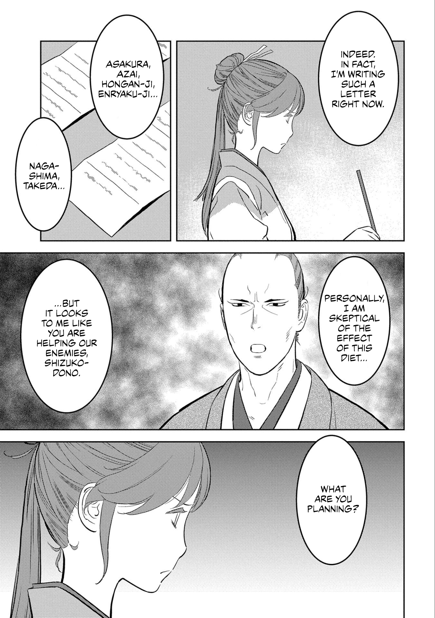 Sengoku Komachi Kurou Tan! Chapter 61 page 27 - Chapter 61: Quarantine