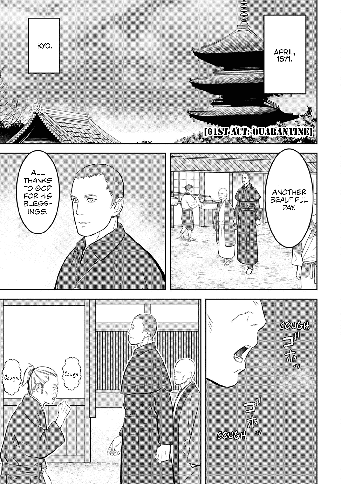 Sengoku Komachi Kurou Tan! Chapter 61 page 7 - Chapter 61: Quarantine
