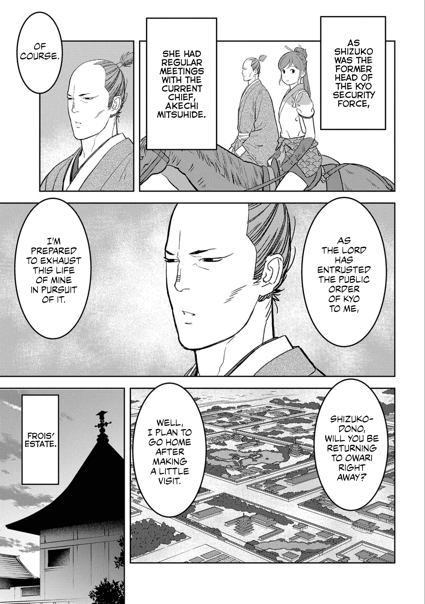 Sengoku Komachi Kurou Tan! Chapter 61 page 9 - Chapter 61: Quarantine