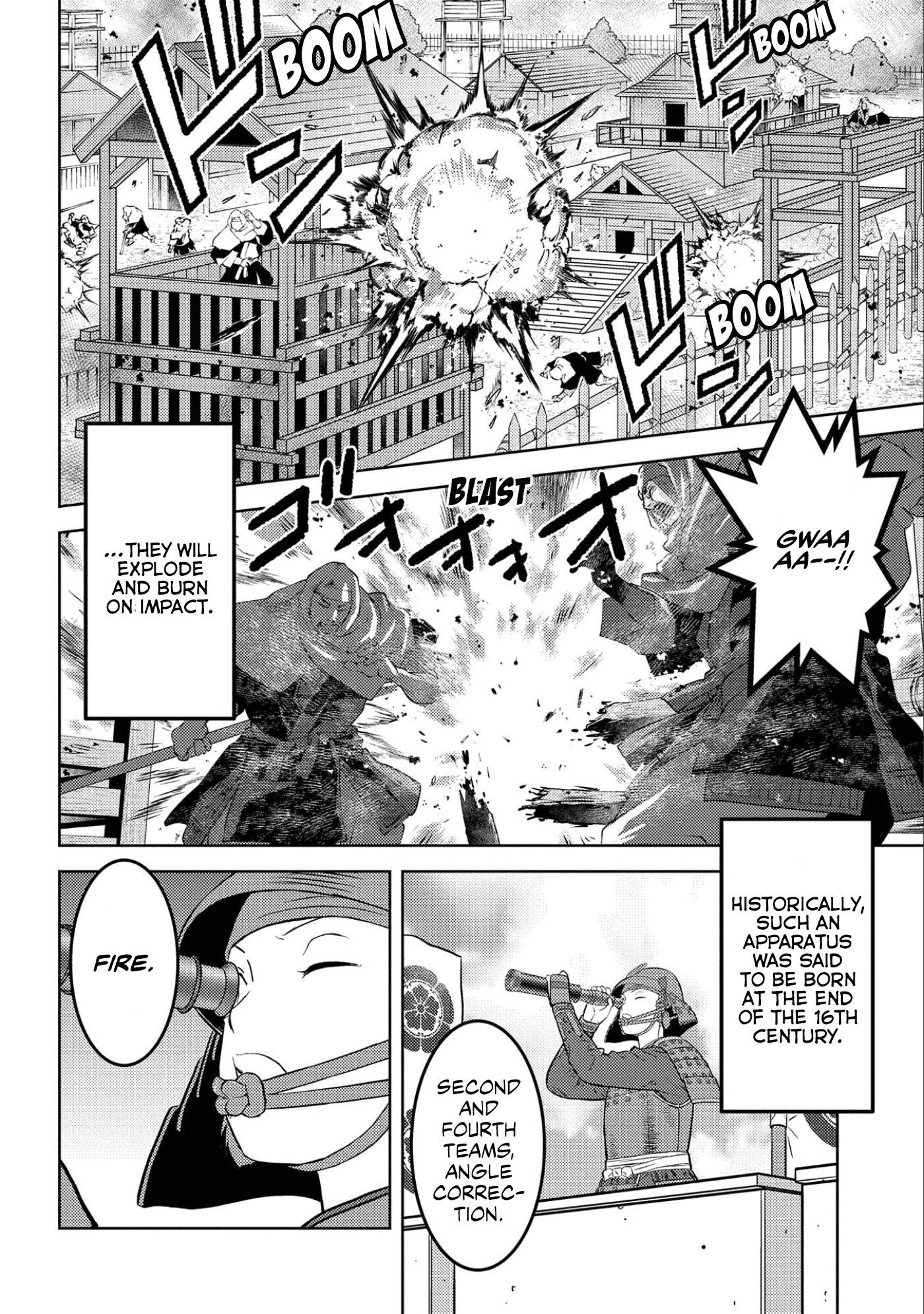 Sengoku Komachi Kurou Tan! Chapter 62 page 11 - Chapter 62: Show-of-Force