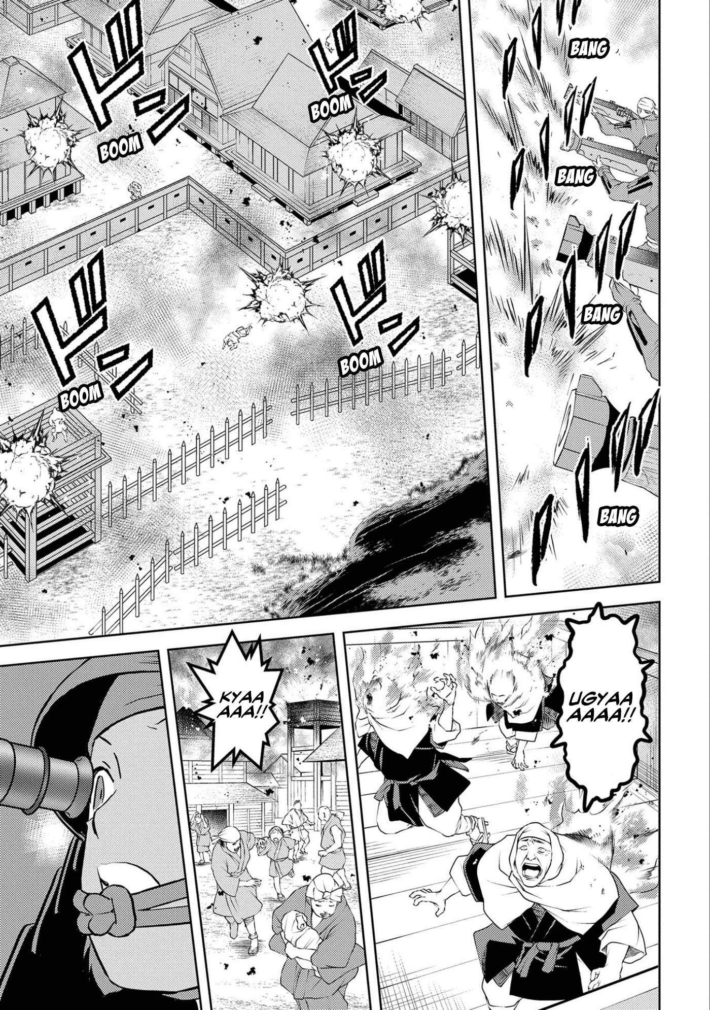 Sengoku Komachi Kurou Tan! Chapter 62 page 12 - Chapter 62: Show-of-Force