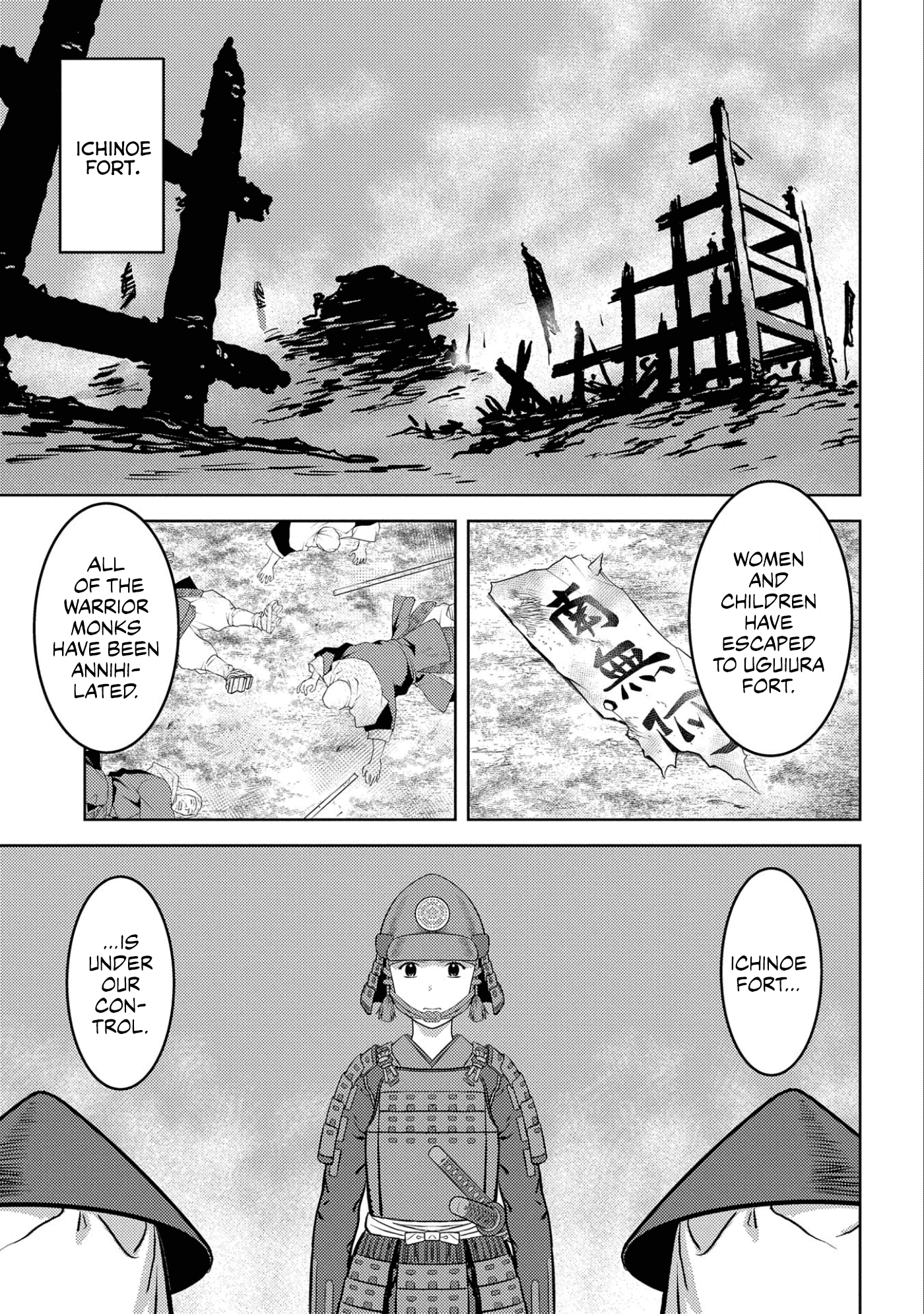 Sengoku Komachi Kurou Tan! Chapter 62 page 20 - Chapter 62: Show-of-Force