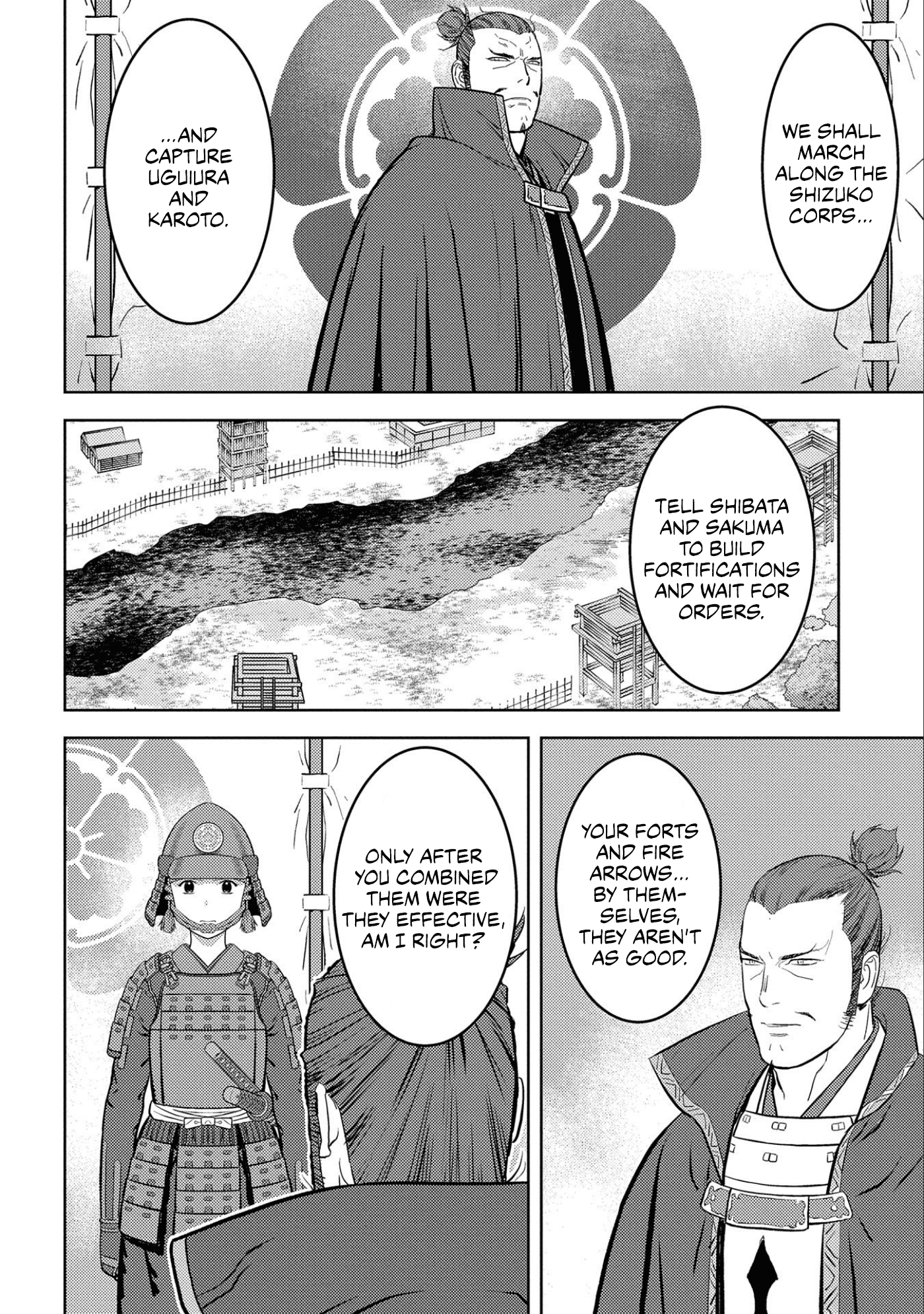 Sengoku Komachi Kurou Tan! Chapter 62 page 23 - Chapter 62: Show-of-Force