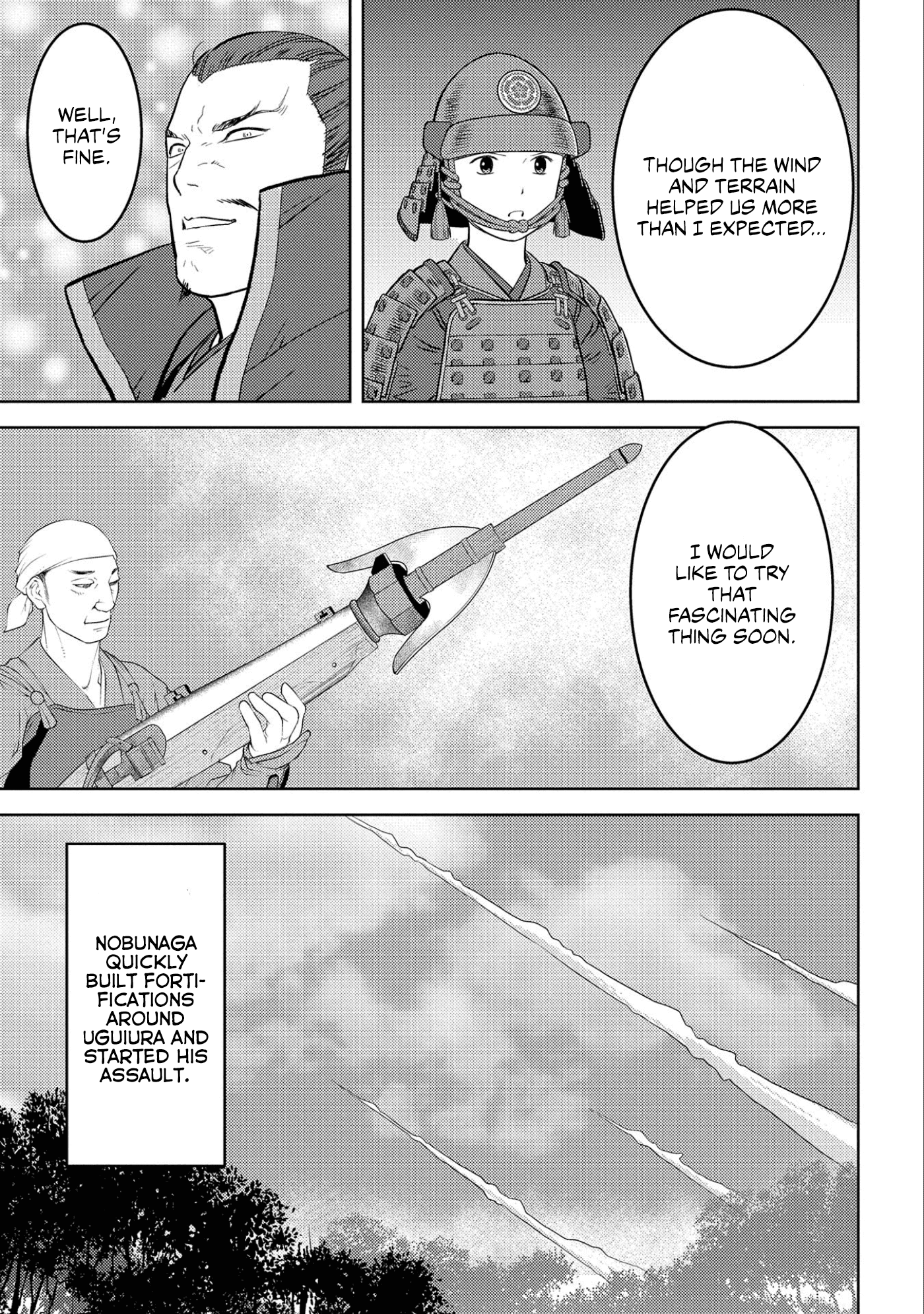 Sengoku Komachi Kurou Tan! Chapter 62 page 24 - Chapter 62: Show-of-Force