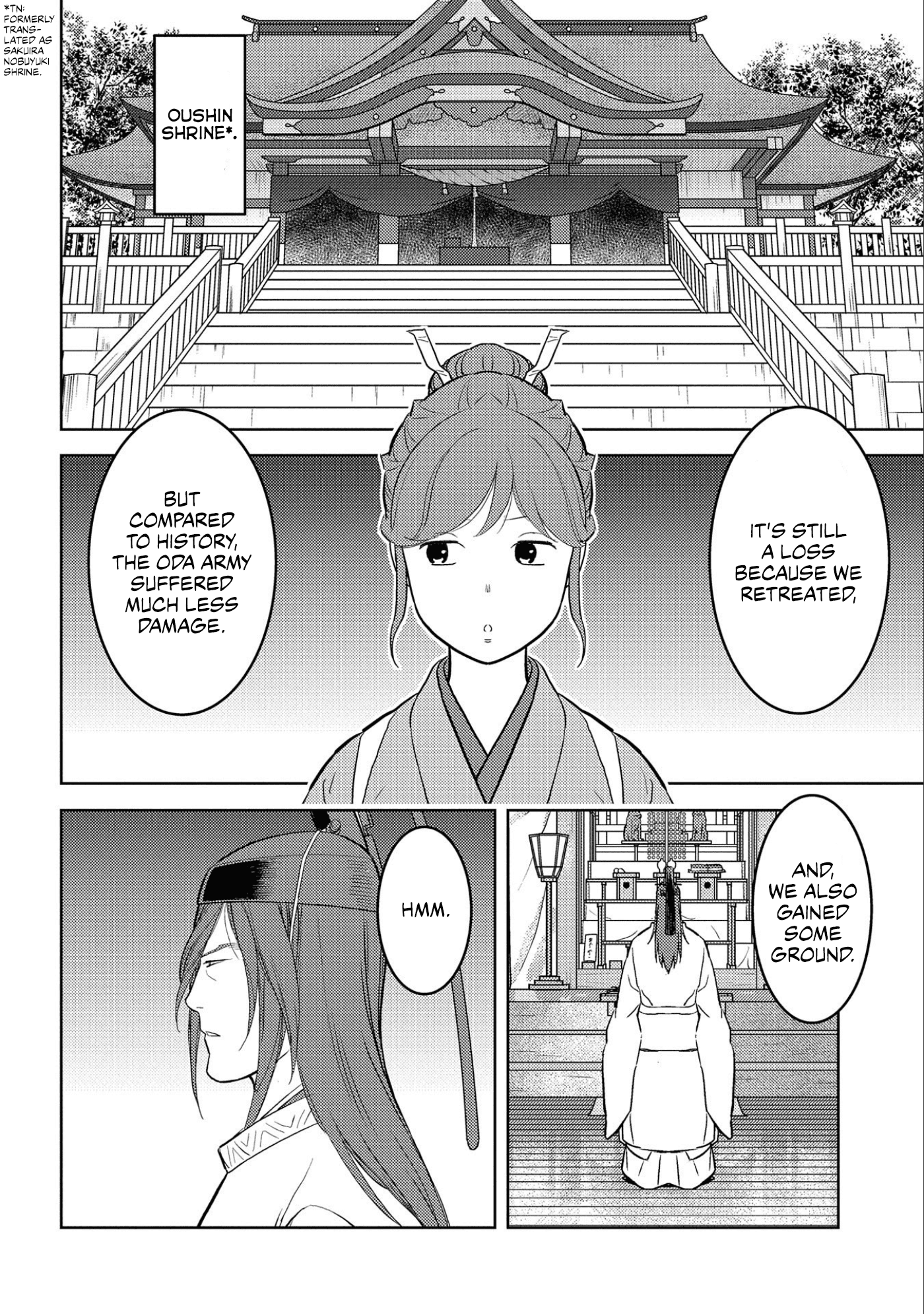 Sengoku Komachi Kurou Tan! Chapter 62 page 29 - Chapter 62: Show-of-Force